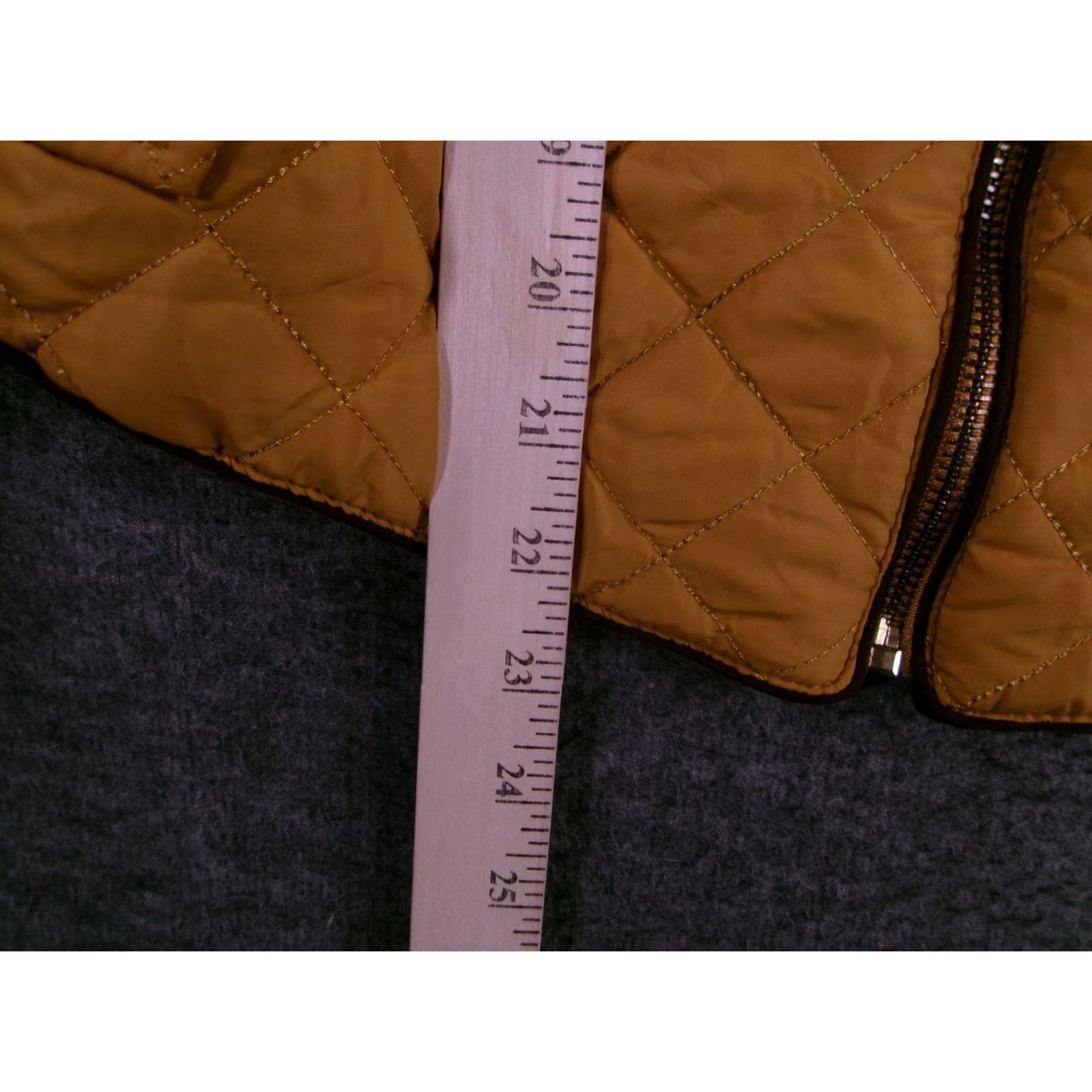 Vintage VINTAGE Love Tree Jacket Womens L Quilted Zip Front Stand Collar Mustard Padded Casual Size L / US 10 / IT 46 - 5 Thumbnail