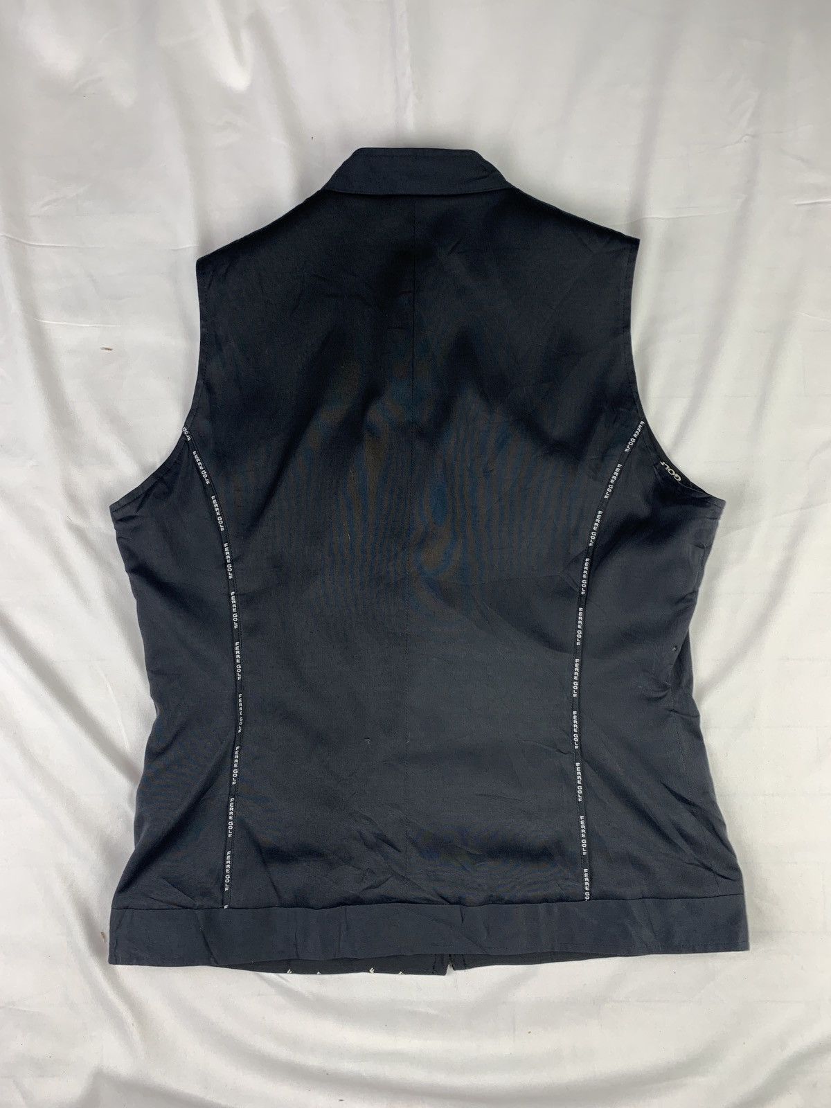 Gianfranco Ferre 2000s Gianfranco Ferre Golf Italy Revesible Monogram Vest Size L / US 10 / IT 46 - 4 Thumbnail