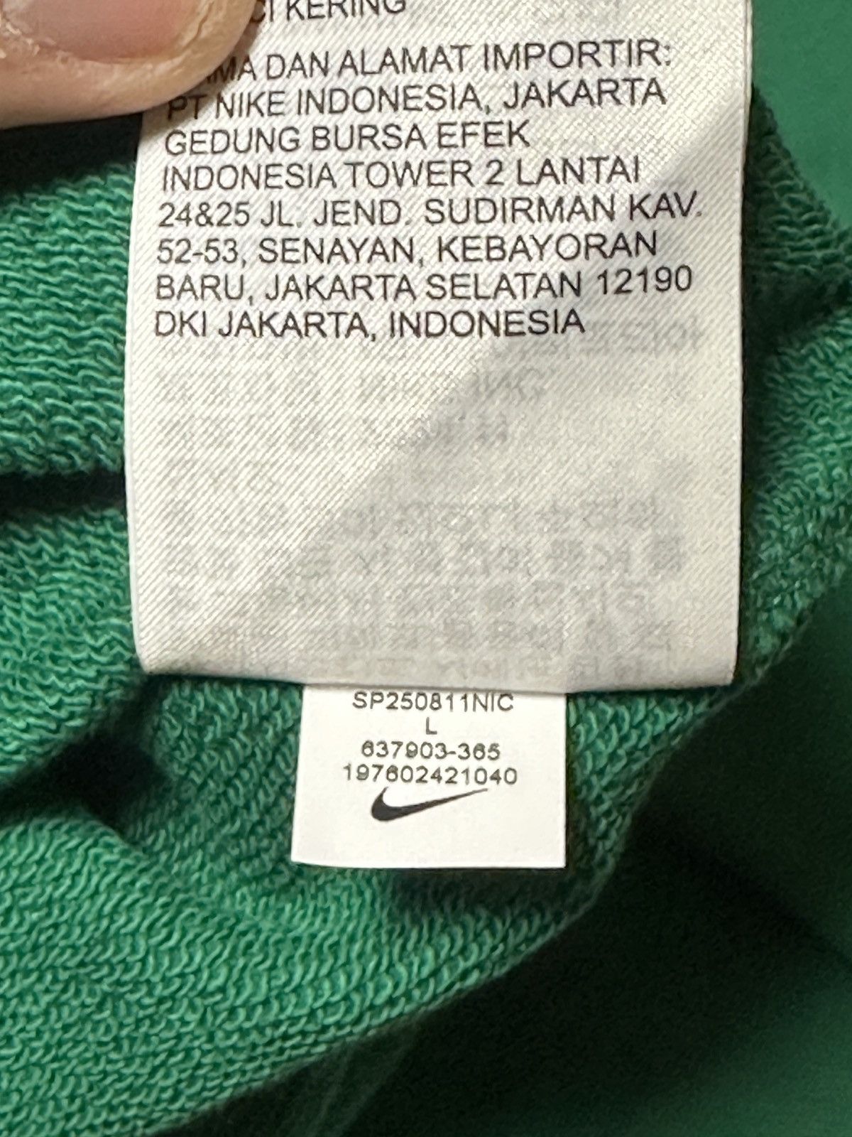 Nike Nike Sweatshirt Crewneck Kelly Green Size XL NWT NSW Size US XL / EU 56 / 4 - 10 Thumbnail