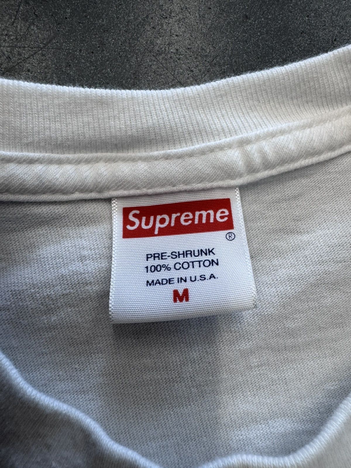 Supreme FW21 Supreme Spahghetti Tee Size US M / EU 48-50 / 2 - 4 Thumbnail