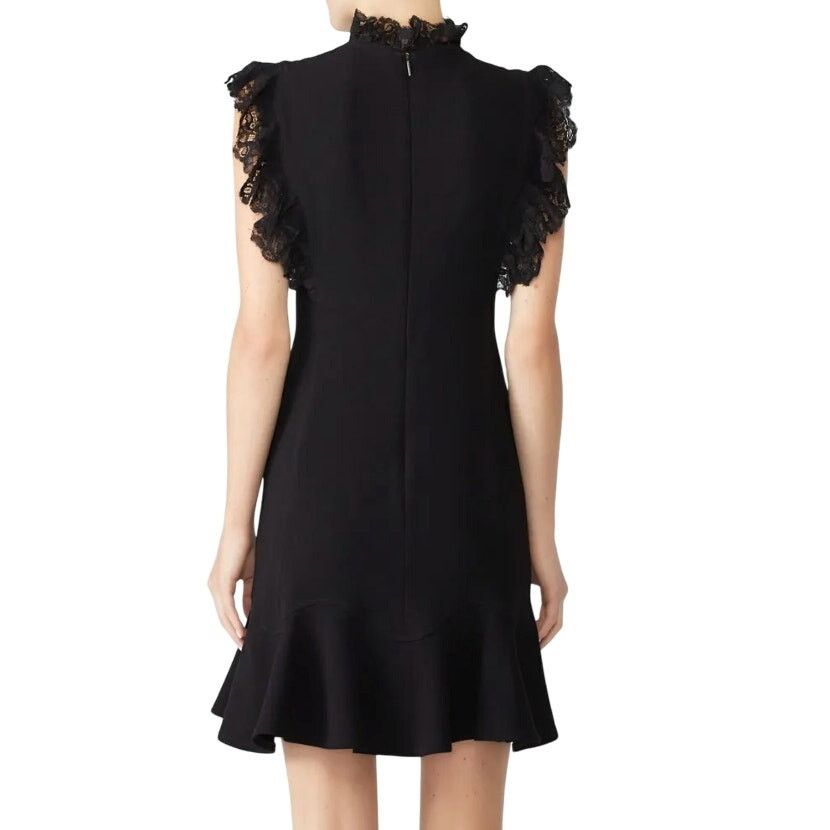 Rebecca Taylor Rebecca Taylor NYC Flutter Sleeves Lace Dress, Size US 0 Size XS / US 0-2 / IT 36-38 - 3 Thumbnail