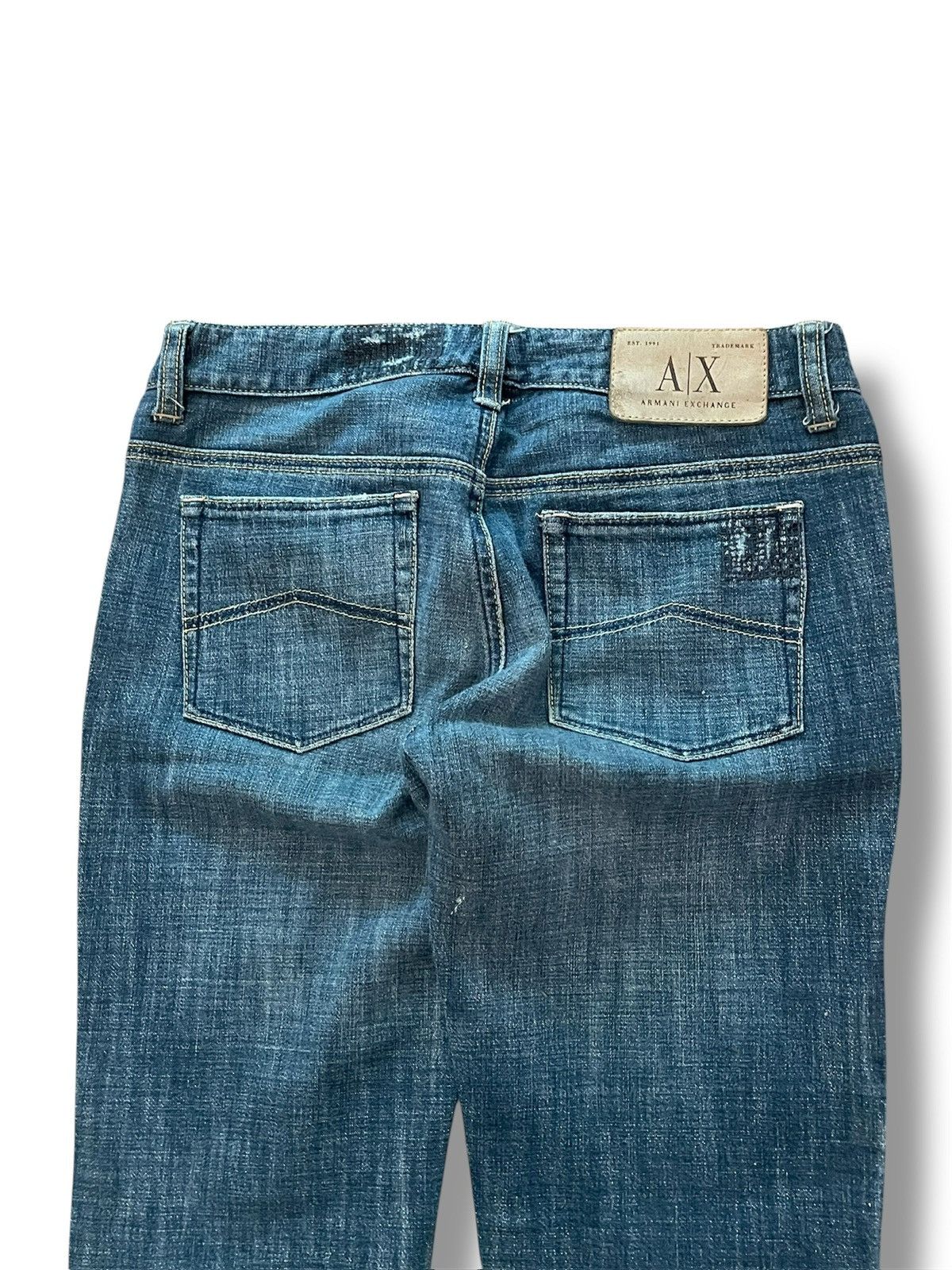 Armani Exchange hedi slimane inspired jeans Size US 28 / EU 44 - 5 Thumbnail