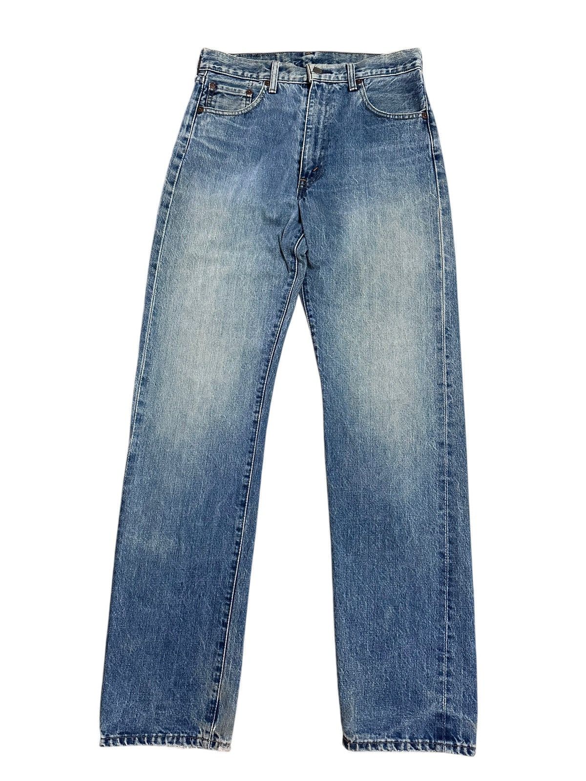 If Six Was Nine × Levi's Vintage Clothing × Vintage Vintage Levi’s Selvedge Distressed Denim Pant Size US 31 - 1 Thumbnail