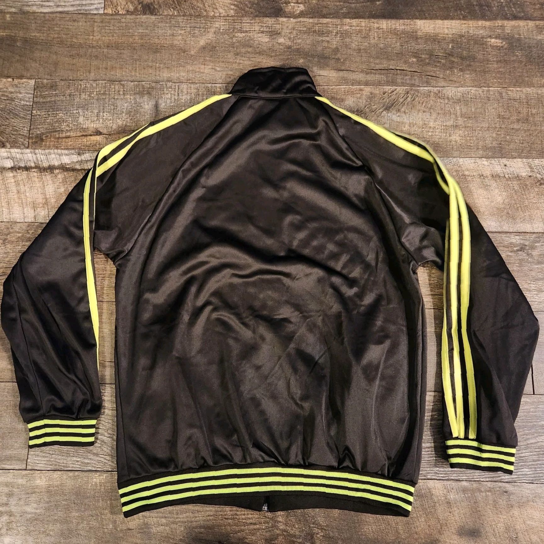 Adidas Adidas Adicolor Teamgeist Track Jacket Men’s M Hi Viz Black NWT Size US M / EU 48-50 / 2 - 6 Thumbnail