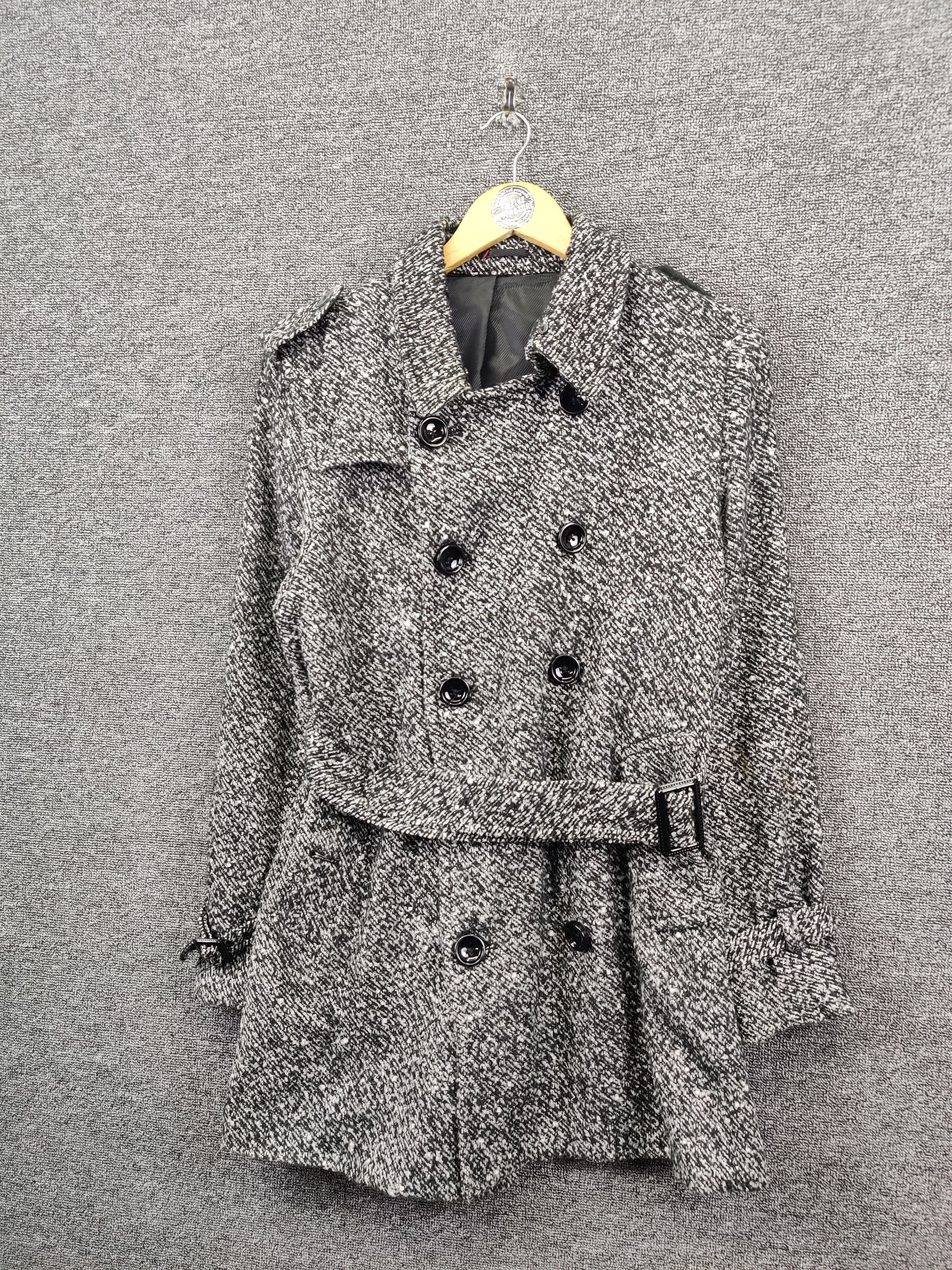 semanticdesign Semantic Design Double Breasted Belted Long Coat Size M / US 6-8 / IT 42-44 - 2 Thumbnail