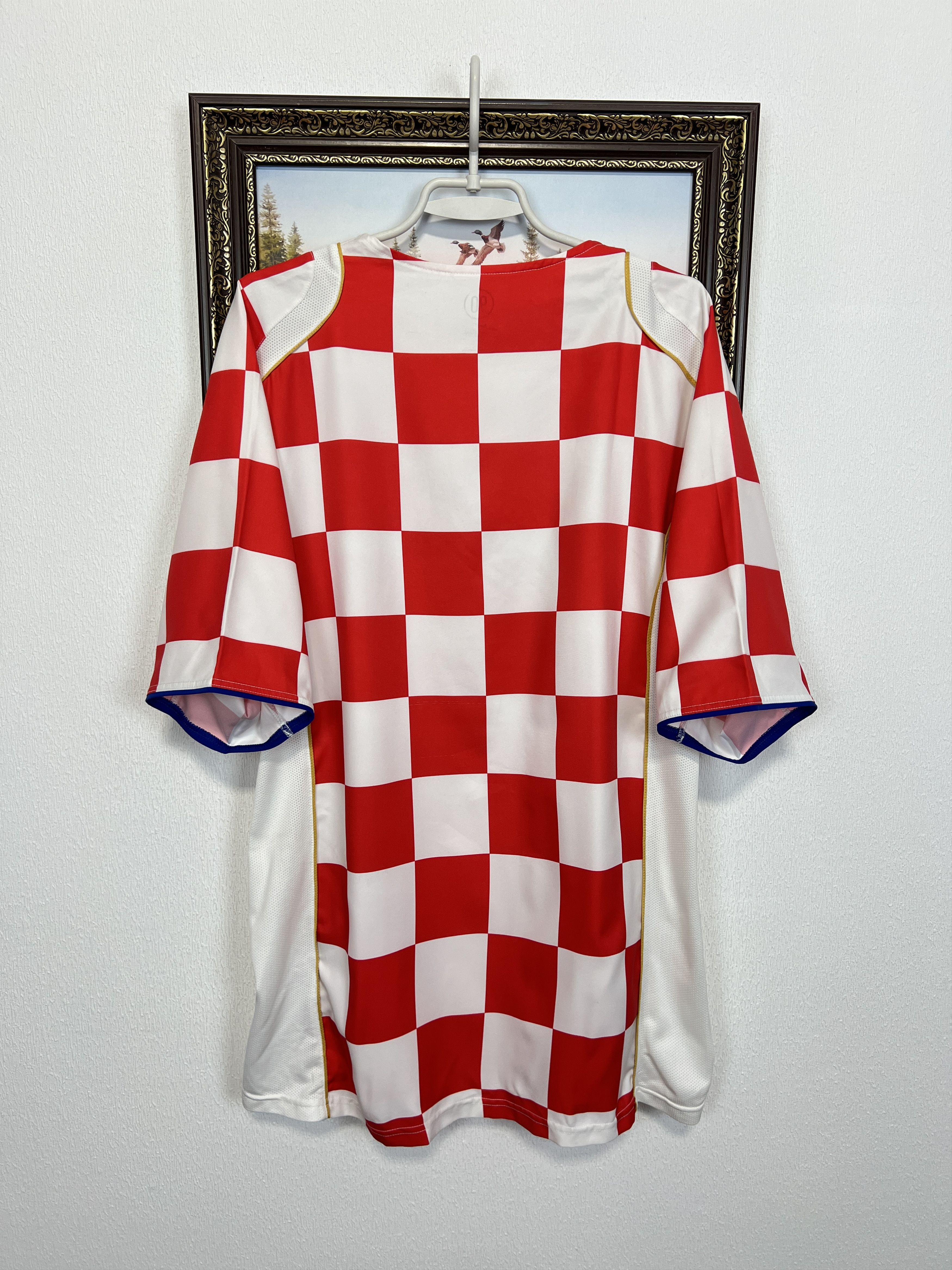 Nike Croatia Home football shirt Soccer Jersey National Trikot Size US XXL / EU 58 / 5 - 8 Thumbnail
