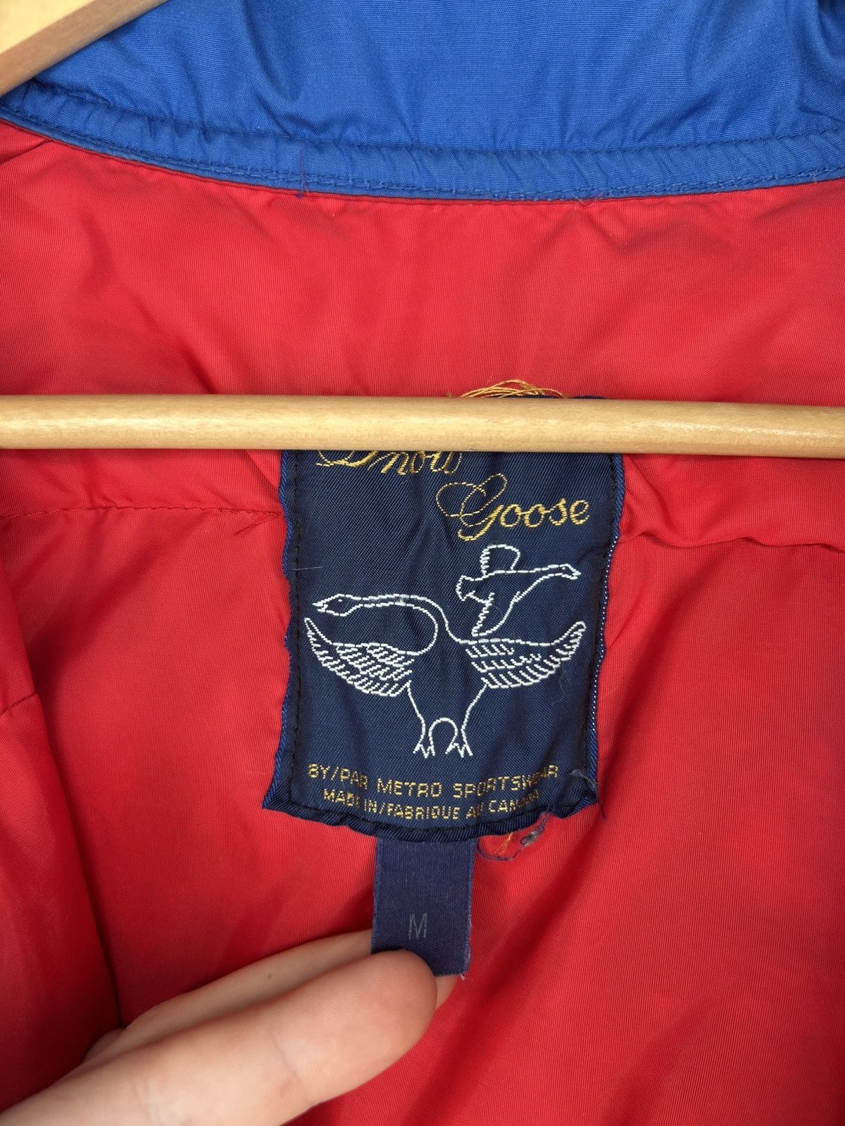 Canada Goose Vintage 80s Canada Goose Snow Goose Down Bomber Jacket Size US M / EU 48-50 / 2 - 17 Thumbnail