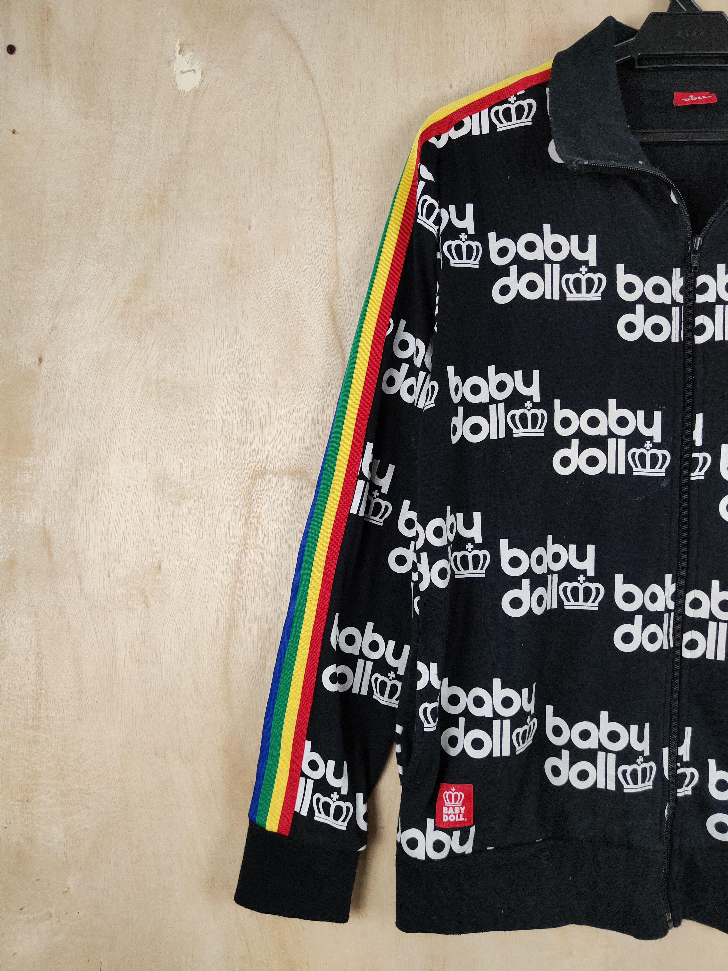Japanese Brand × Vintage Baby Doll Black Sweaters #S2604 Size US L / EU 52-54 / 3 - 4 Thumbnail