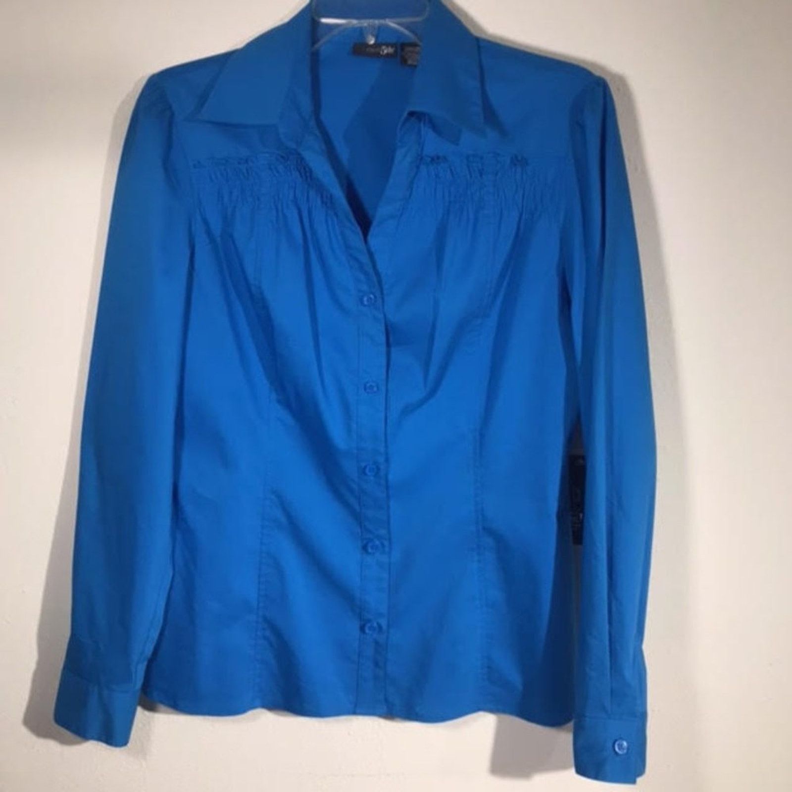 Other East 5th Blue Button Down Shirt Size Medium NWT Size M / US 6-8 / IT 42-44 - 1 Thumbnail