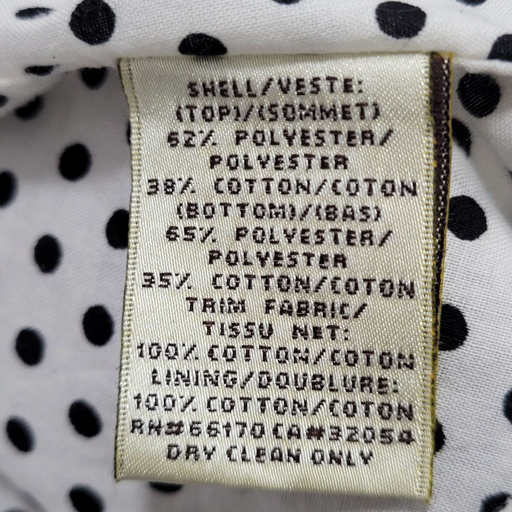 Anthropologie ELEVENSES Multicolor Polka Dot Puff Sleeve Jacket Size 10 Casual Lightweight Bohemian Teens Size L / US 10 / IT 46 - 4 Thumbnail