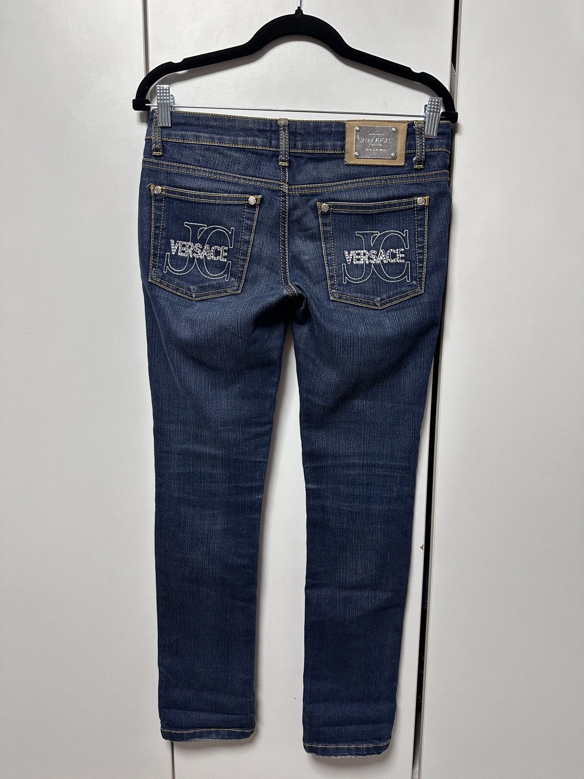 Versace VERSACE jeans with rhinestones denim Size 28" / US 6 / IT 42 - 7 Thumbnail