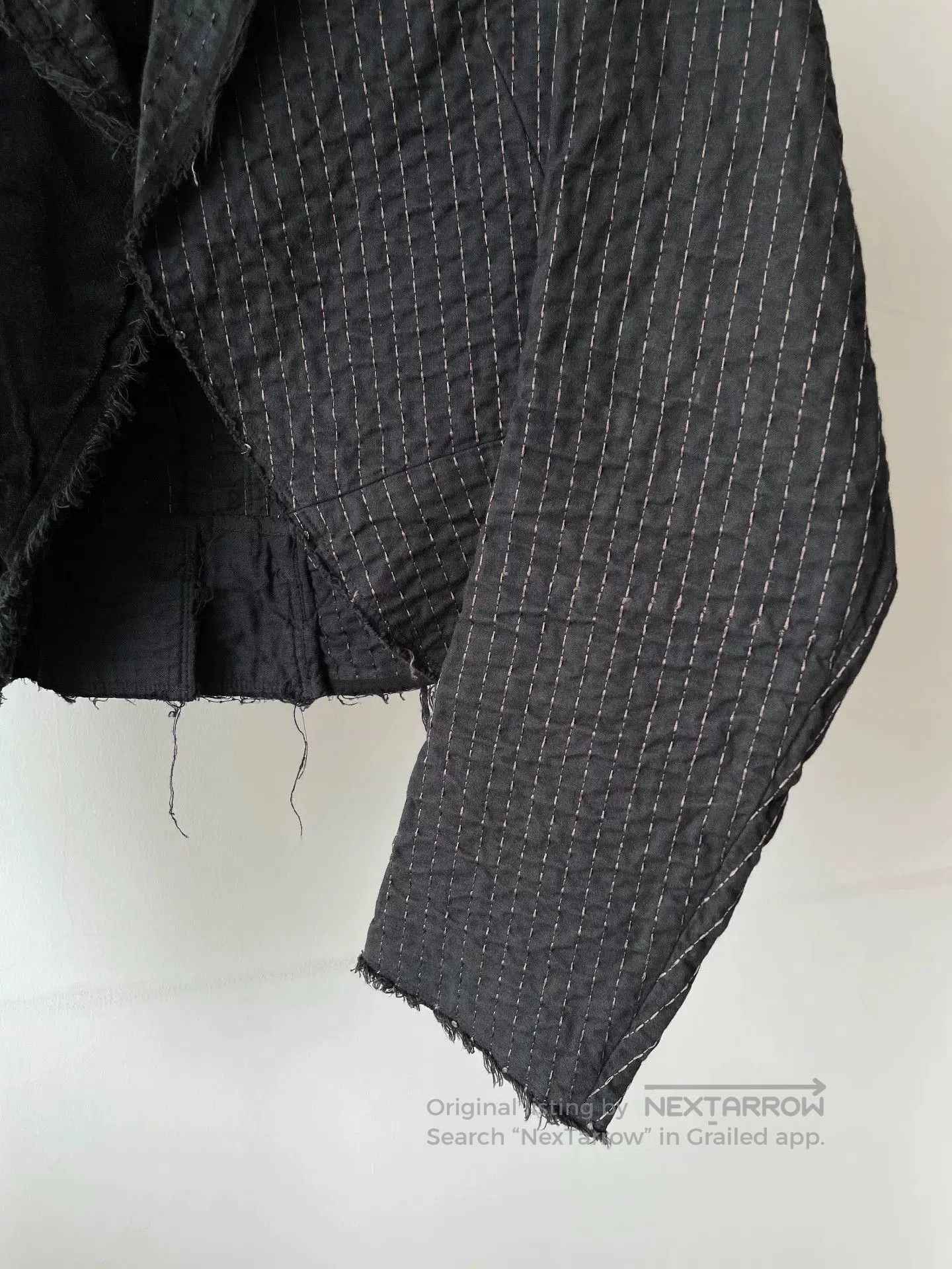 Comme des Garcons Comme des Garçons Patchwork Cropped Jacket. Size XS / US 0-2 / IT 36-38 - 3 Thumbnail