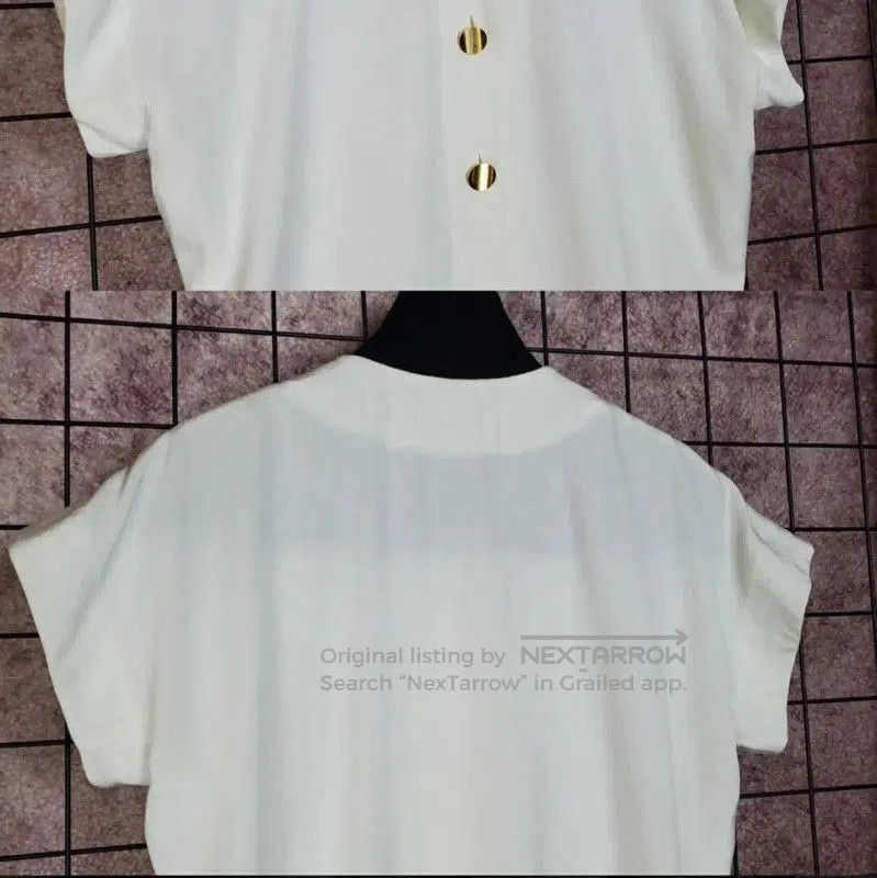 Givenchy Givenchy Summer White Short Sleeve Cardigan . Size M / US 6-8 / IT 42-44 - 4 Thumbnail