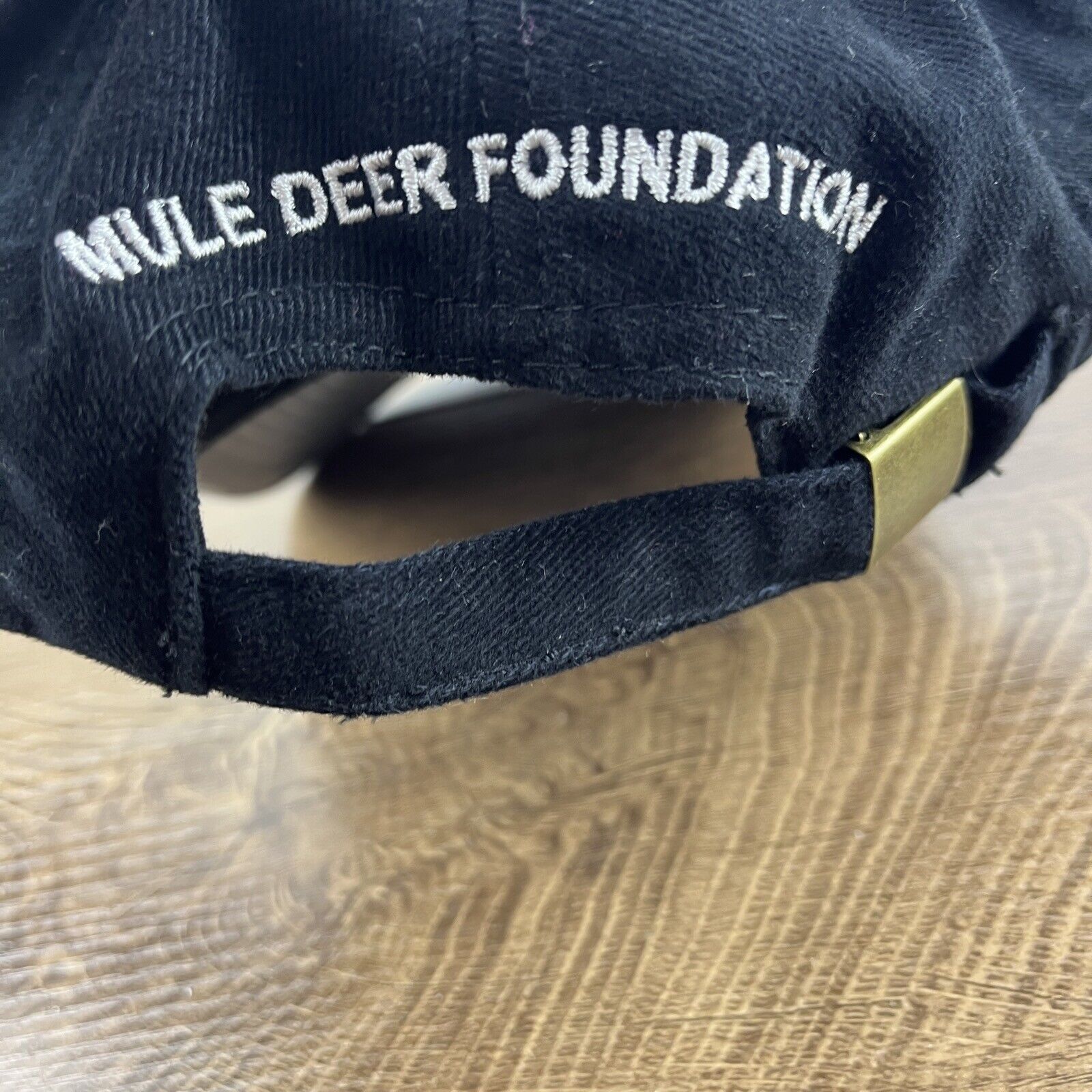 Other West Desert Hat Mule Deer Foundation Hat Black Adjustable Ad Size ONE SIZE - 10 Thumbnail