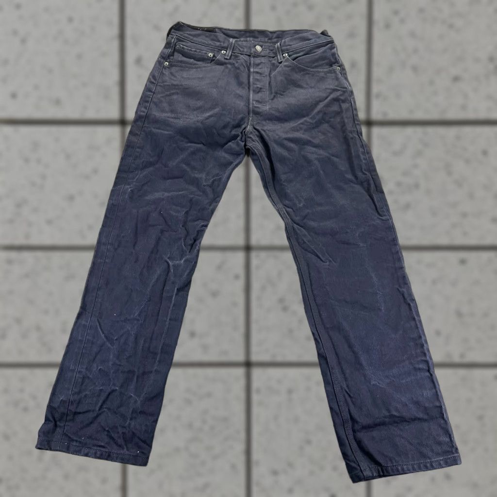 VINTAGE Levi's 501 Jeans Men 34x32 Blue Cotton Denim Straight Button-Fly Jeans Mens 501 City Classic Outdoor 501 Series Denim Blue Mens