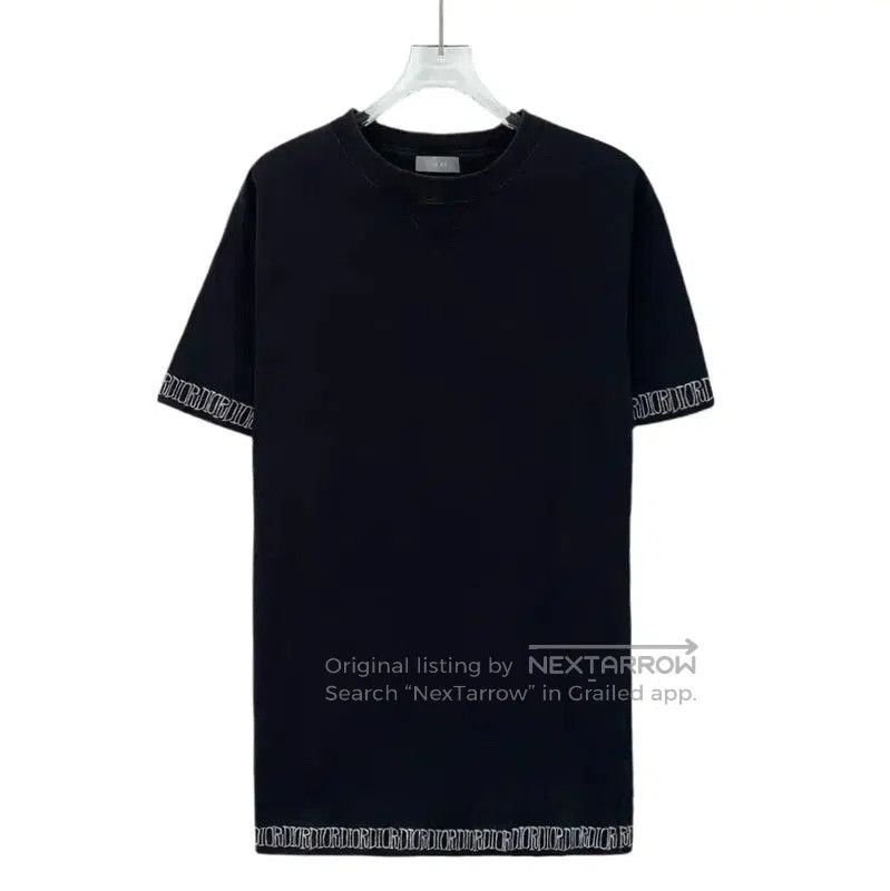 Dior Dior Black Cotton Men's T-Shirt . Size US S / EU 44-46 / 1 - 1 Thumbnail