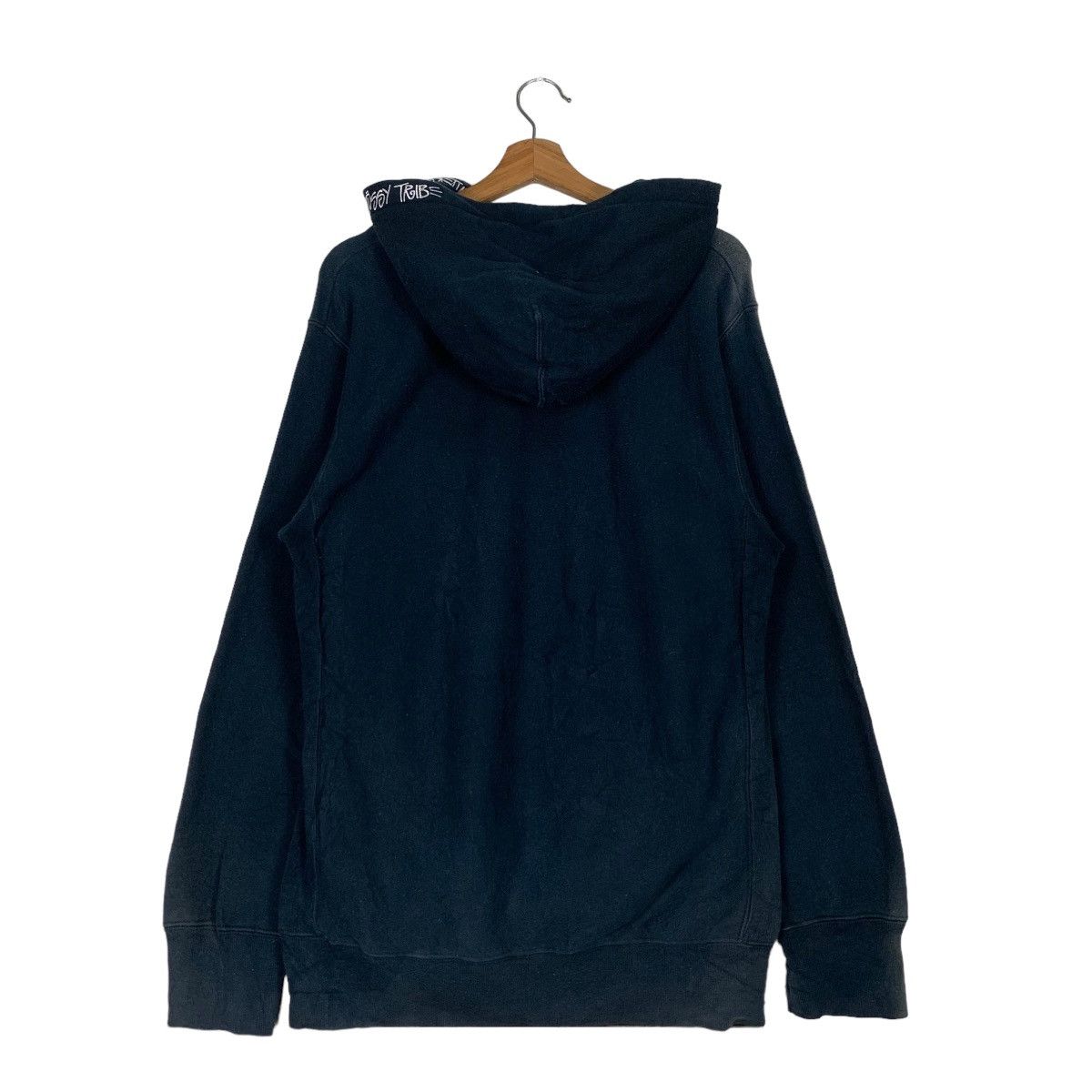 Stussy Trashed STUSSY Big Logo Sun Faded / Burn Hoodies #0823-C37 Size US M / EU 48-50 / 2 - 8 Thumbnail