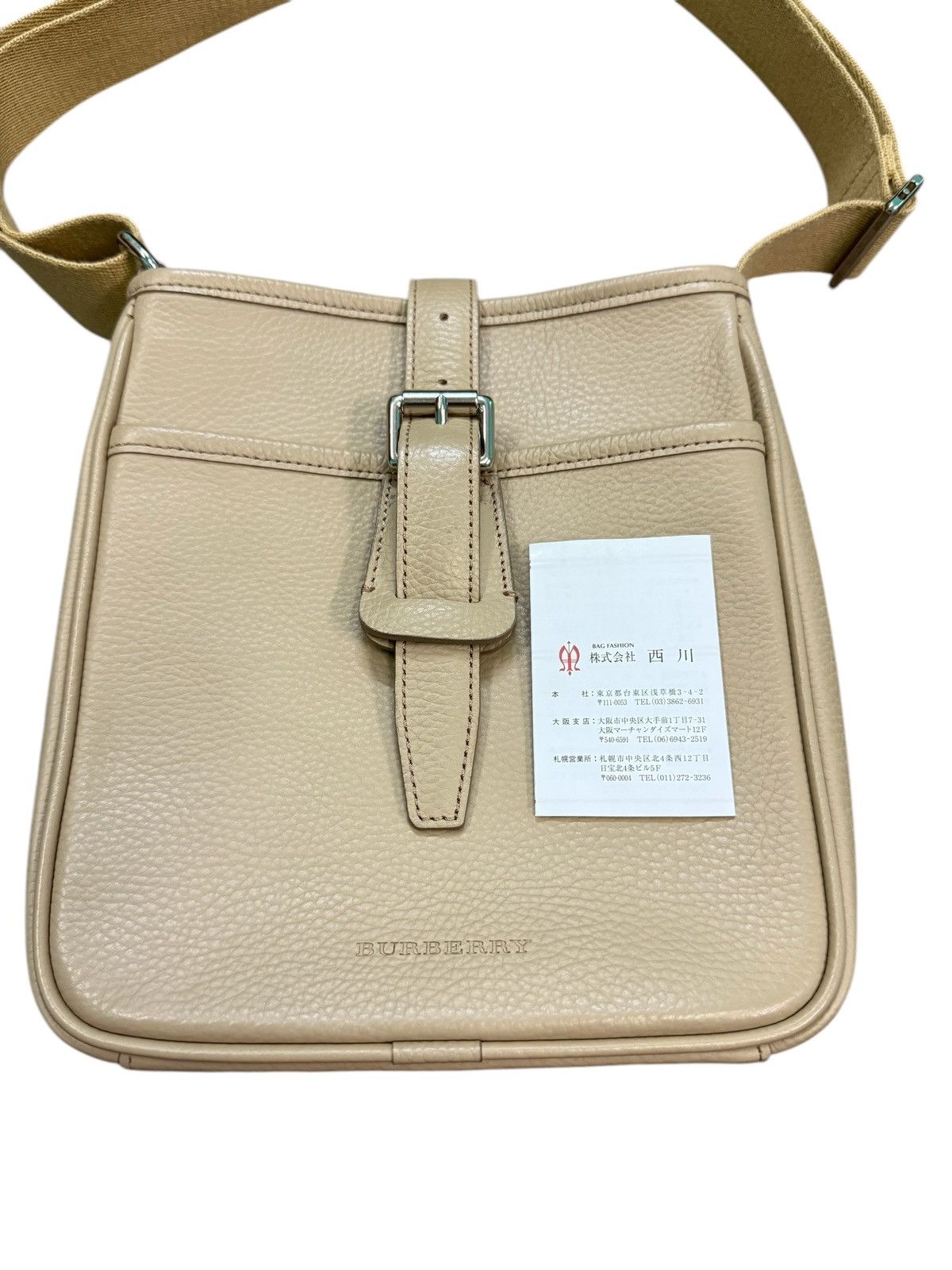 Burberry AUTHENTIC BURBERRY LEATHER SHOULDER/CROSSBODY BAG Size ONE SIZE - 18 Thumbnail
