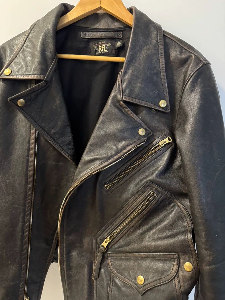RRL Ralph Lauren RRL Ralph Lauren J24 version leather jacket Size US M / EU 48-50 / 2 - 2 Thumbnail