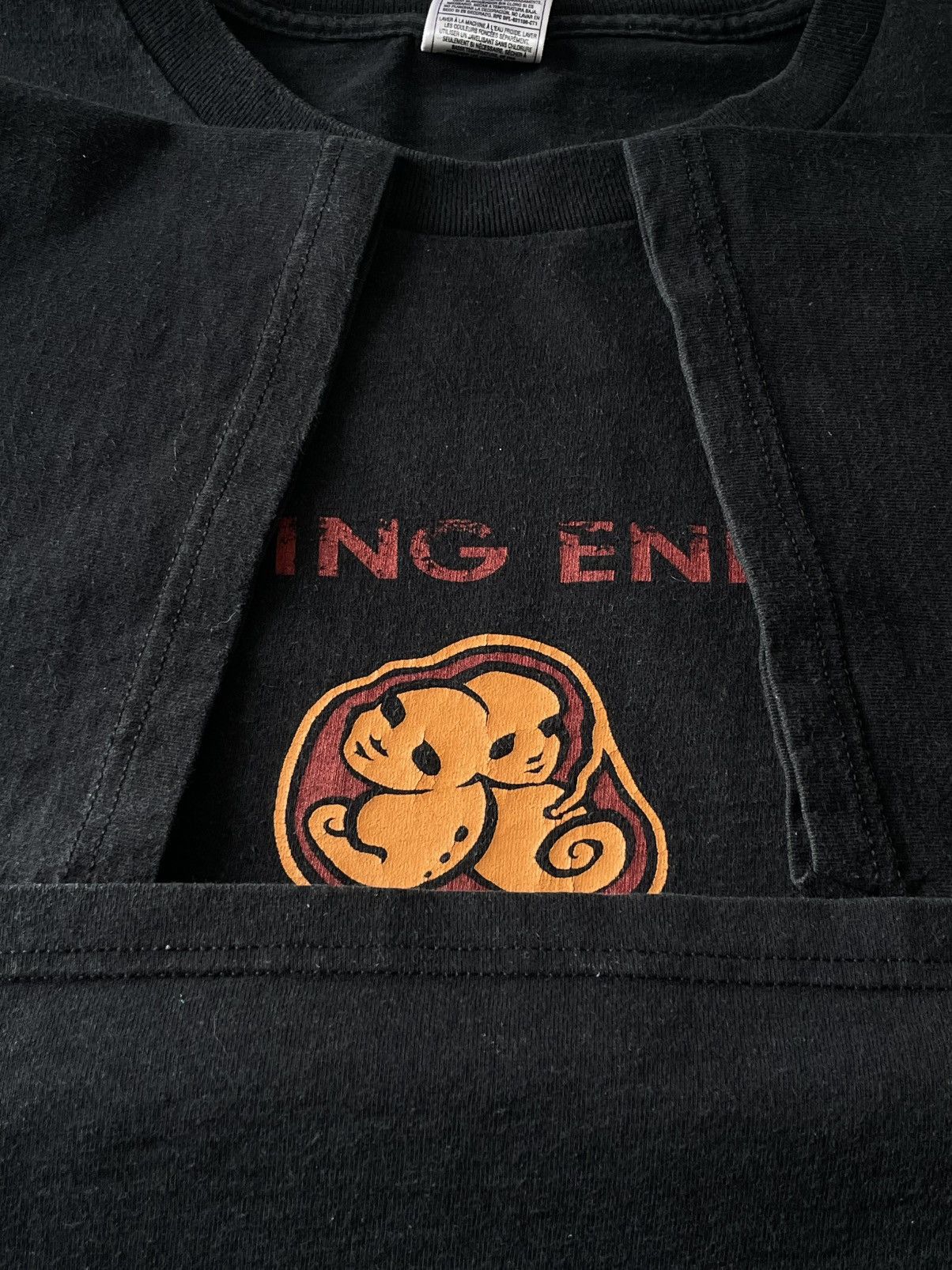 Band Tees Vintage Playing Enemy Cesarean 2001 Hard Metal Band T-Shirt Size US XL / EU 56 / 4 - 10 Thumbnail