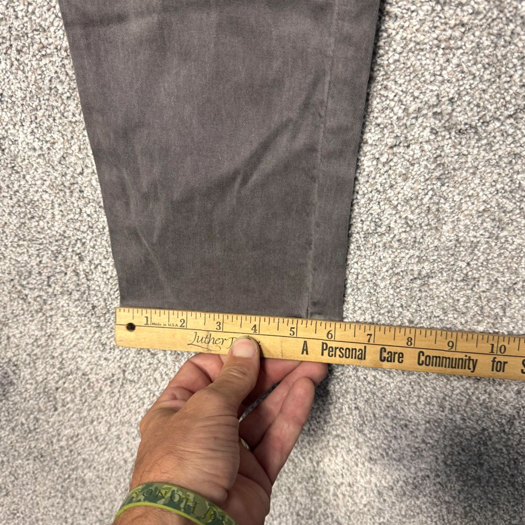 Vintage Level 99 Pants 31 Gray Moto Cargo Skinny Zipper Pockets Twill Stretch Womens Cargo Pants - 29in Inseam Size 24" / US 00 / IT 34 - 3 Thumbnail