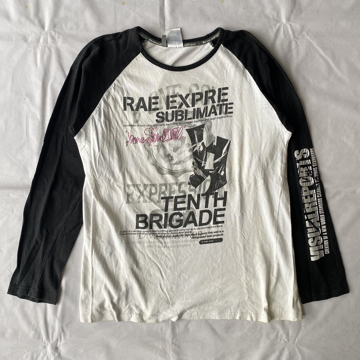 Japanese Brand × Vintage 🔥BUNDLE DEAL SPECIAL🔥 B-One Soul Raglan Long Sleeve Size US XL / EU 56 / 4 - 2 Thumbnail