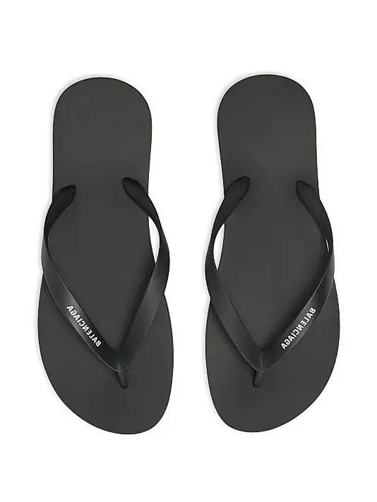 Balenciaga o1w1db10526 Thong Sandals in Black Size US 6 / IT 36 - 6 Thumbnail