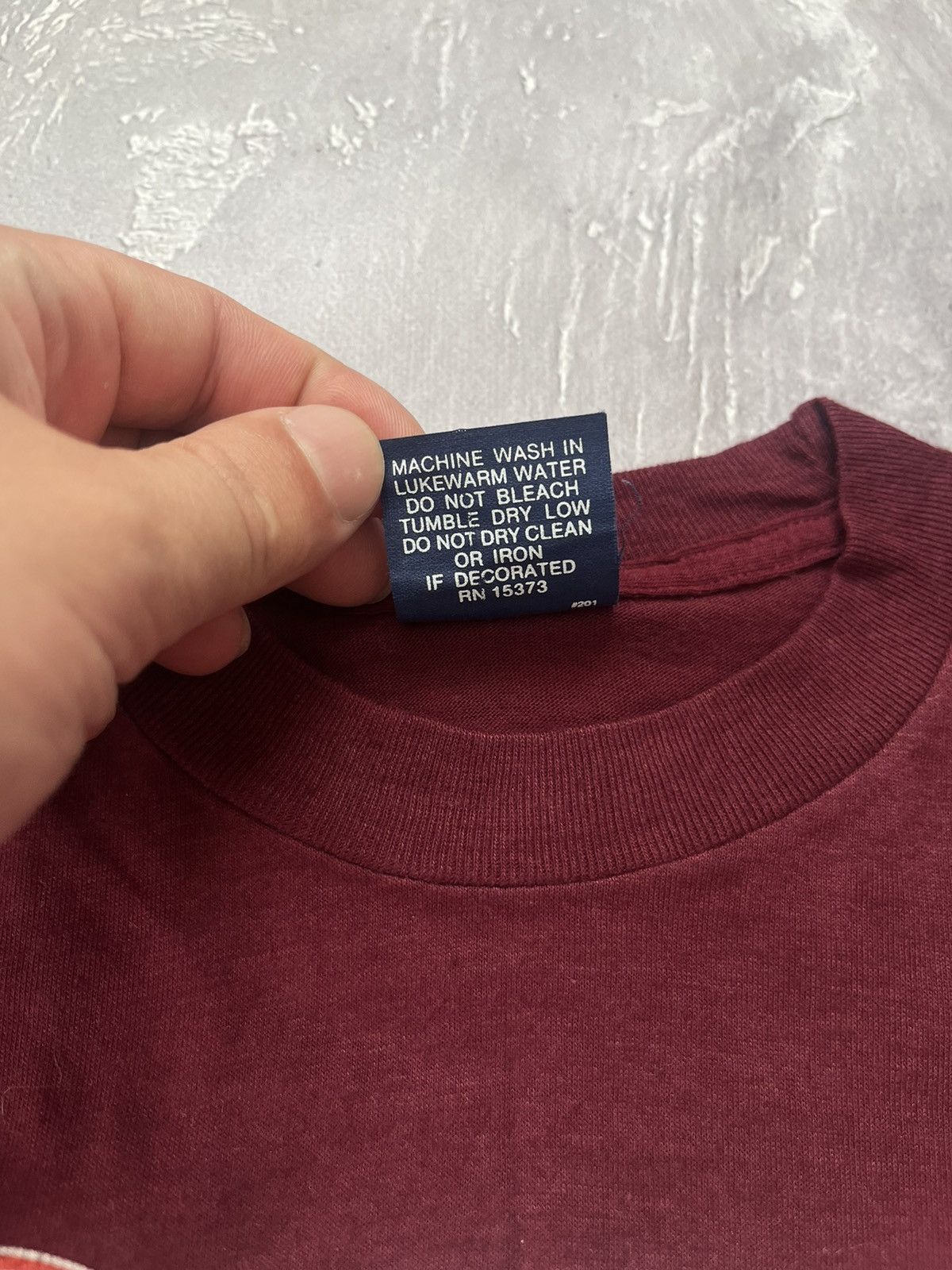 Coca Cola Vintage Sneakers Dr. Pepper Burgundy Big Logo T-Shirt 42-44 Size L / US 10 / IT 46 - 5 Thumbnail