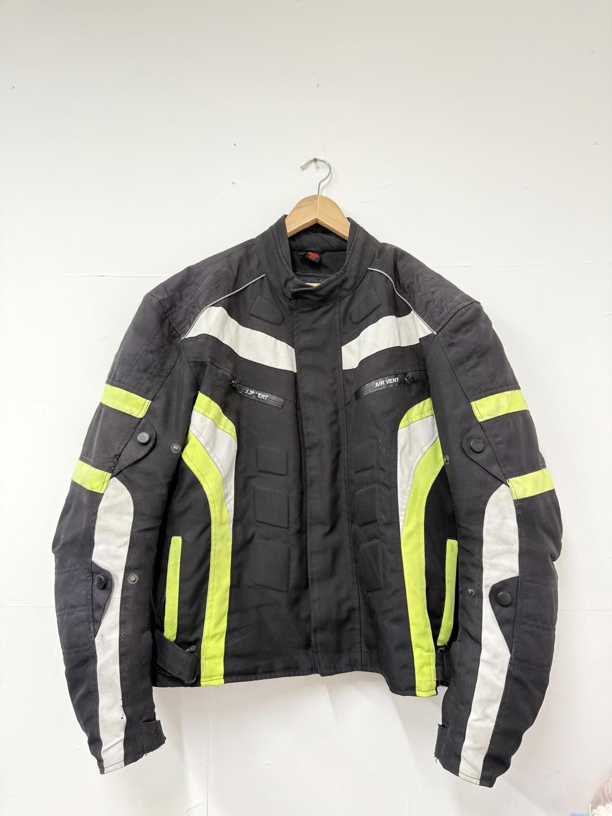 Other Pro First Motorcycle Jacket XX-Large Black with Neon Yellow/ Size ONE SIZE - 1 Thumbnail