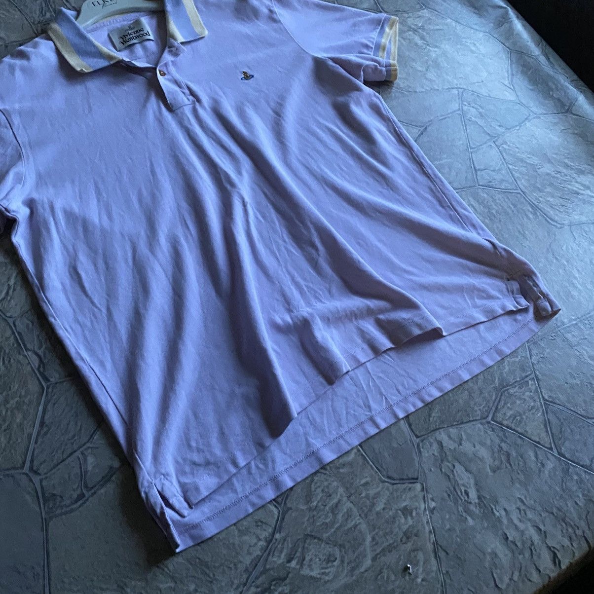 Vivienne Westwood Vivienne Westwood Polo T-Shirt Vintage Small Orb Logo Luxury Size US XL / EU 56 / 4 - 6 Thumbnail