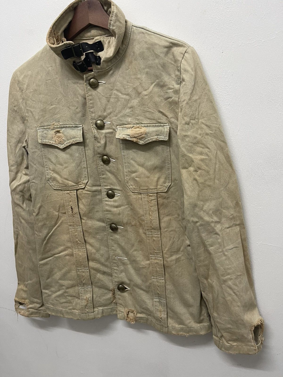 PPFM VINTAGE DISTRESSED RUSTY MUD DENIM PPFM JAPAN Size US M / EU 48-50 / 2 - 2 Thumbnail