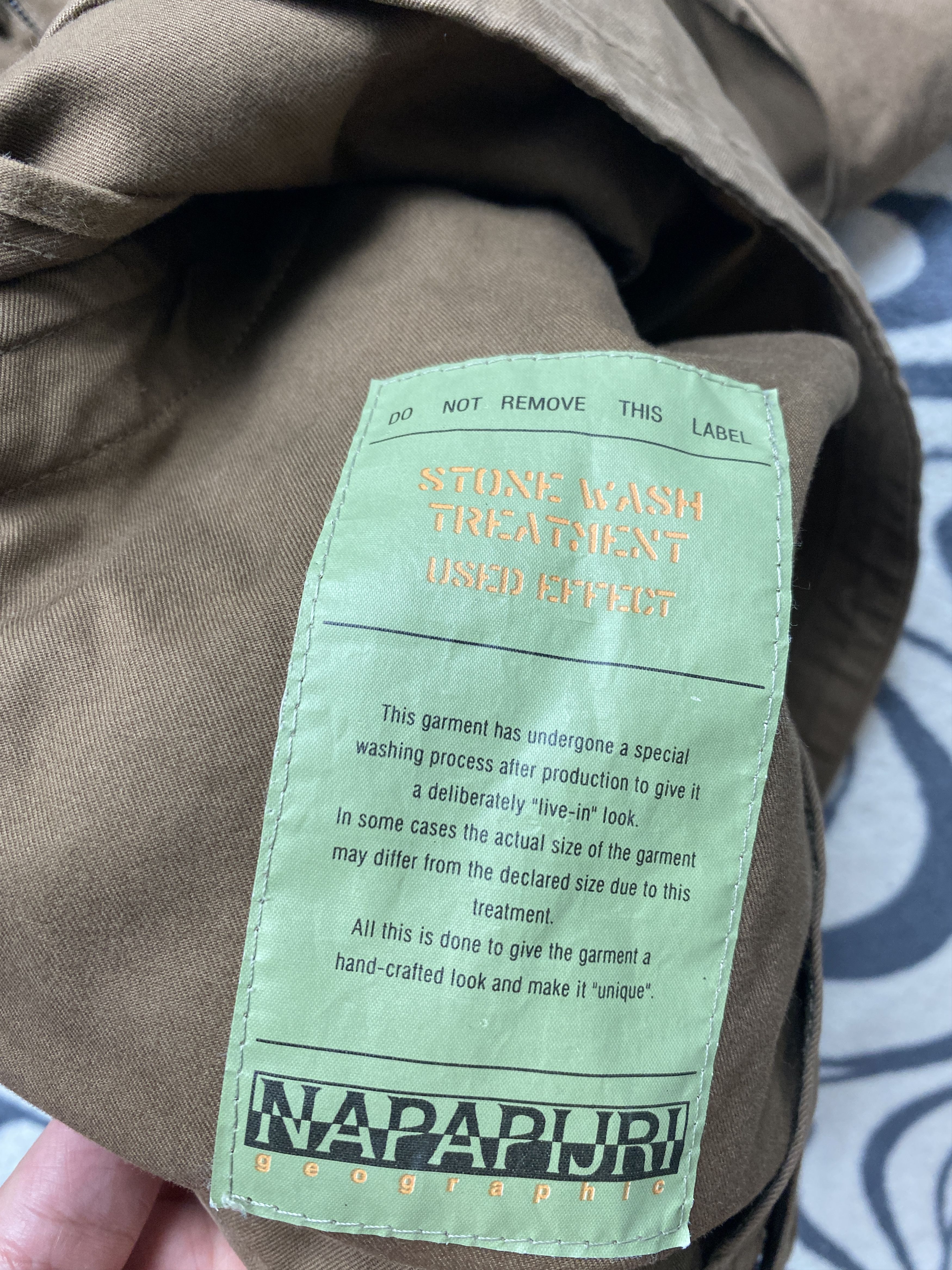 Napapijri Napapijri Vintage Mens Light Jacket Size US L / EU 52-54 / 3 - 5 Thumbnail