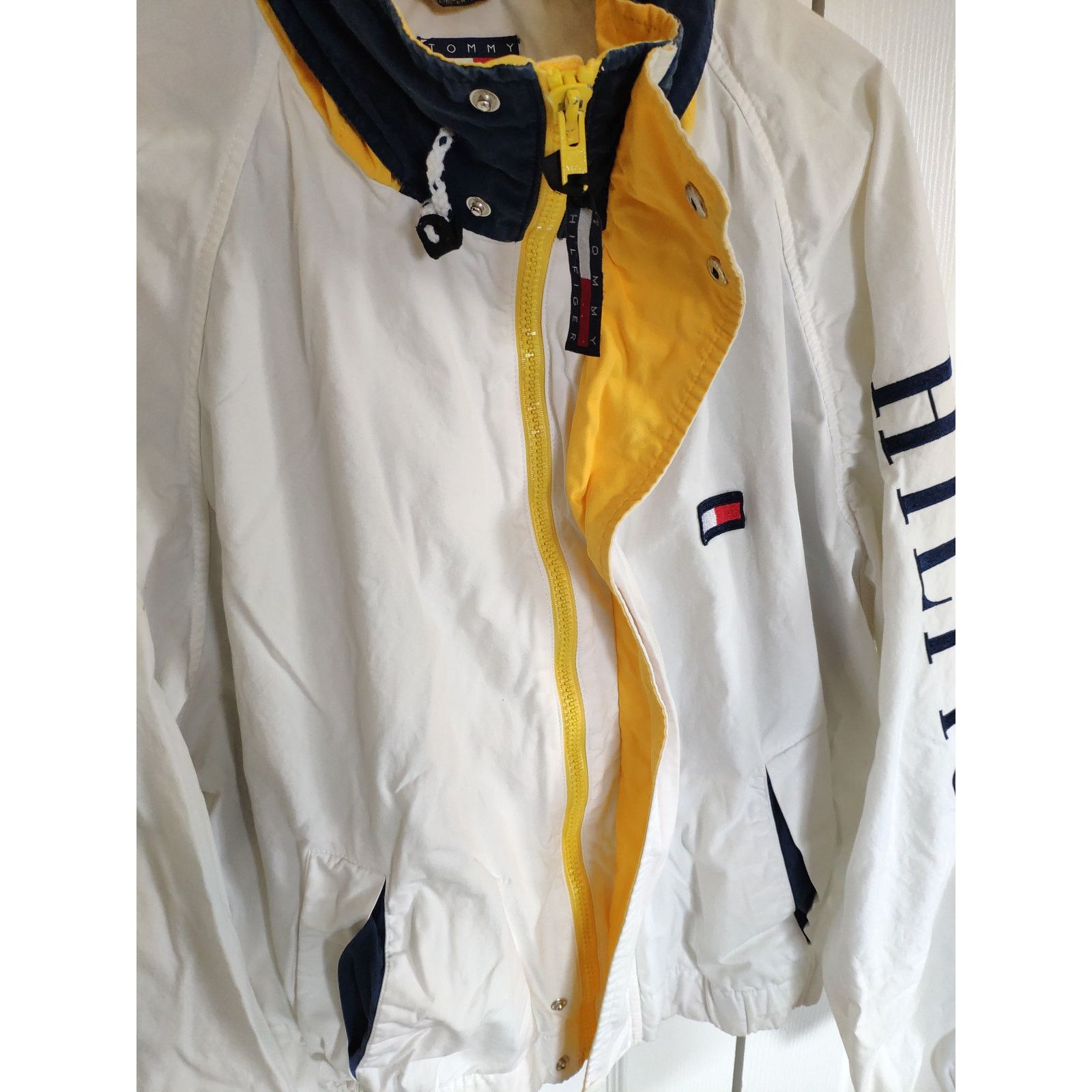 Tommy Hilfiger Vintage 90s Tommy Hilfiger Sailing Gear Jacket XL Size US XL / EU 56 / 4 - 6 Thumbnail