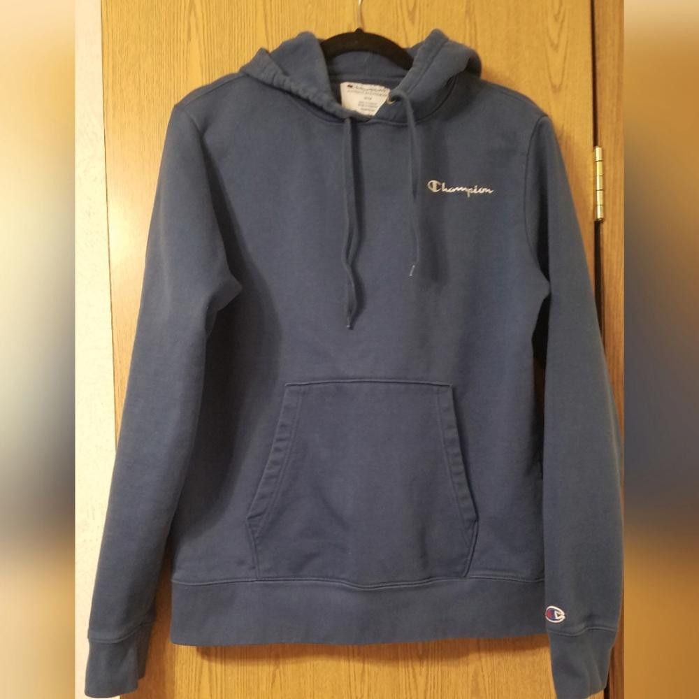Champion Champion Blue Hoodie Size Medium Size US M / EU 48-50 / 2 - 1 Thumbnail