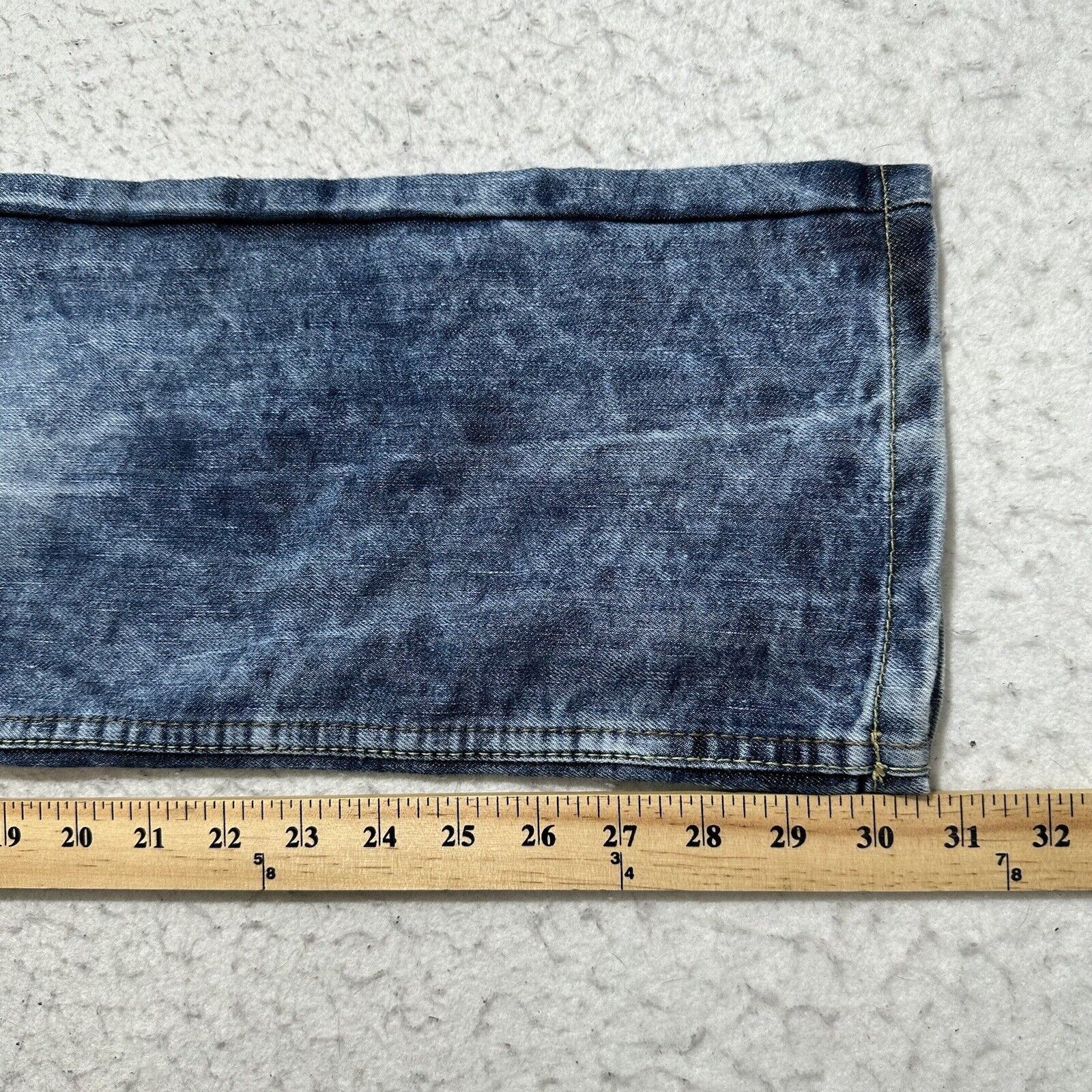 Alexander Julian Alexander Julian Colours 34x30 Straight Leg Denim Blue Jeans Size US 34 / EU 50 - 11 Thumbnail