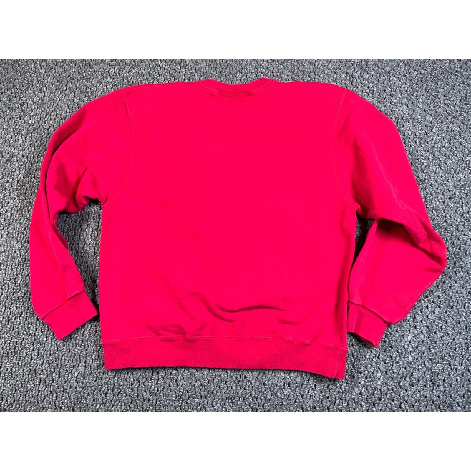 Champion VTG Champion Sweatshirt Adult M Red Crewneck Cotton Blend Retro 90s Hipster Mens Pullover Long Sleeve Logo Size US M / EU 48-50 / 2 - 2 Thumbnail