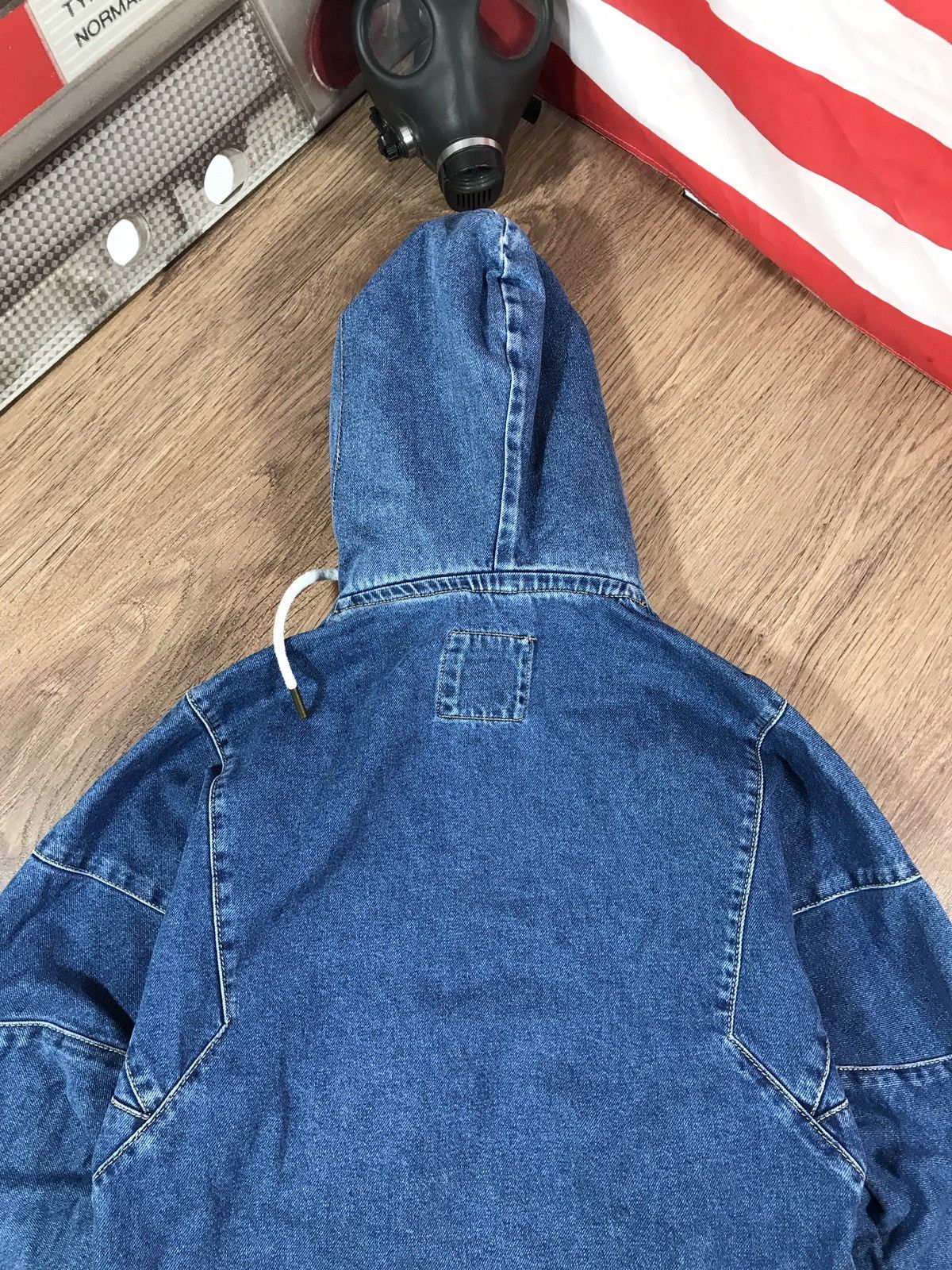 Karl Kani × Vintage Vintage Y2K Karl Kani Baggy Denim Anorak Jacket Skate 90s Size US S / EU 44-46 / 1 - 15 Thumbnail