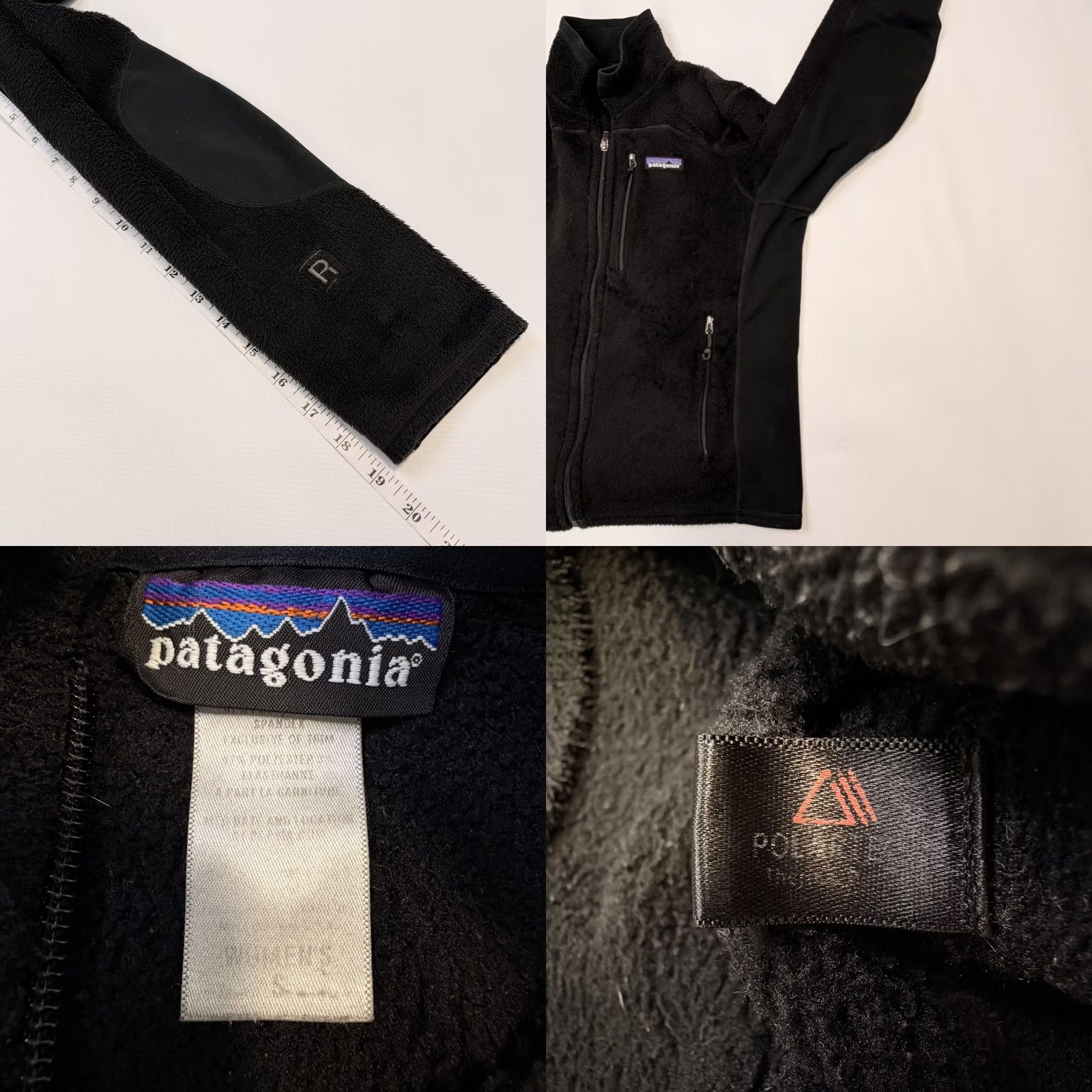 Patagonia Patagonia Jacket Womens Small Black Polartec Fleece Full Zip Pockets R2 Lightweight Casual Travel Indoor Outwear Size S / US 4 / IT 40 - 8 Thumbnail