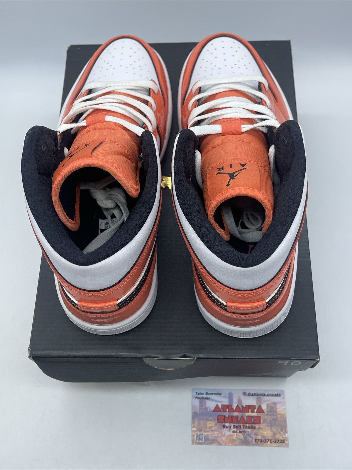 Jordan Brand Air Jordan 1 mid turf orange Size US 8 / EU 41 - 6 Thumbnail
