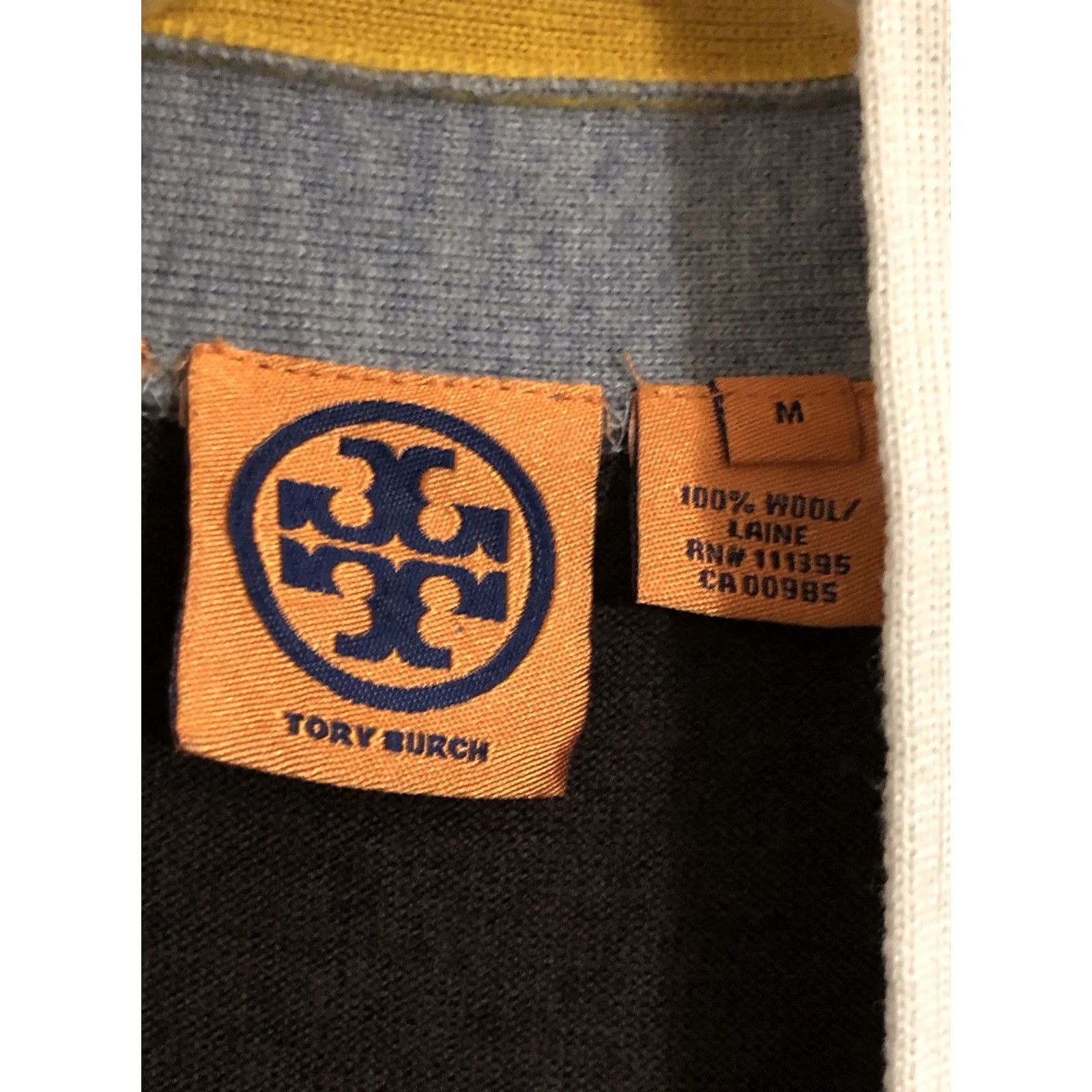 Tory Burch Tory Burch Womens Knit Sweater Button Cardigan Wool Size Medium - Brown Size M / US 6-8 / IT 42-44 - 6 Thumbnail