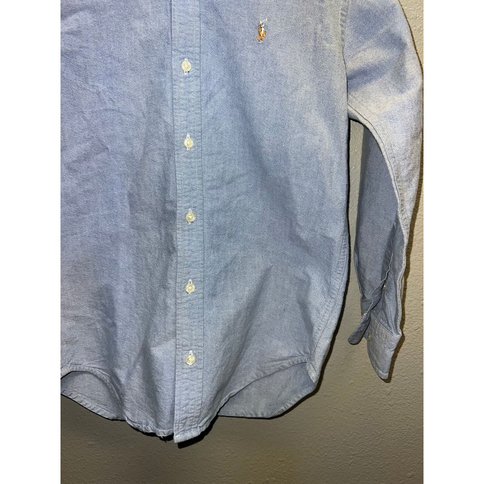 Ralph Lauren Youth Ralph Lauren Button Up Shirt Pony Long Sleeve Kids 12 Size XL / US 12-14 / IT 48-50 - 4 Thumbnail