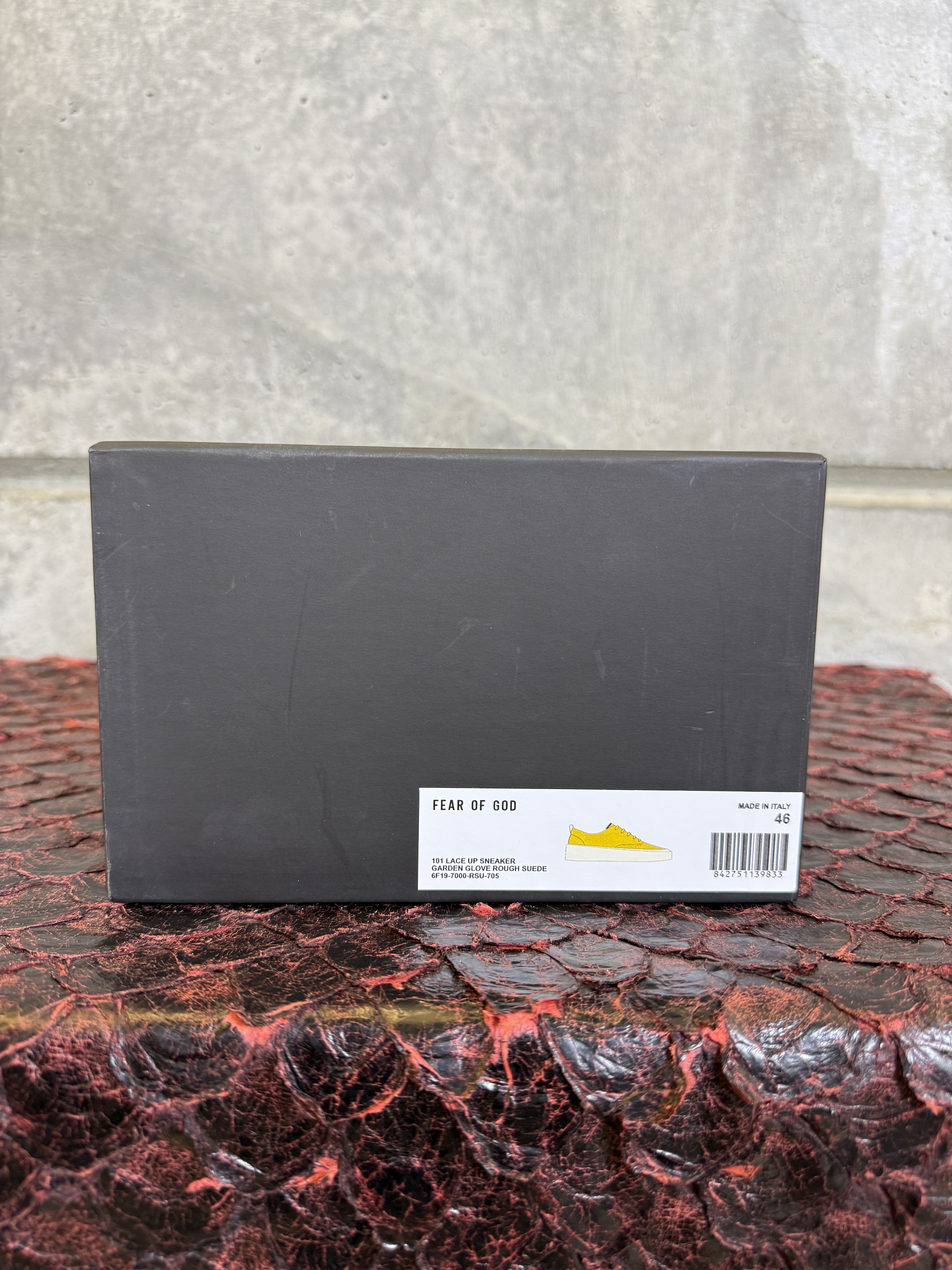 Fear of God Fear of God 101 Lace Up Sneaker 'Yelllow' Size US 12.5 / EU 45-46 - 11 Thumbnail