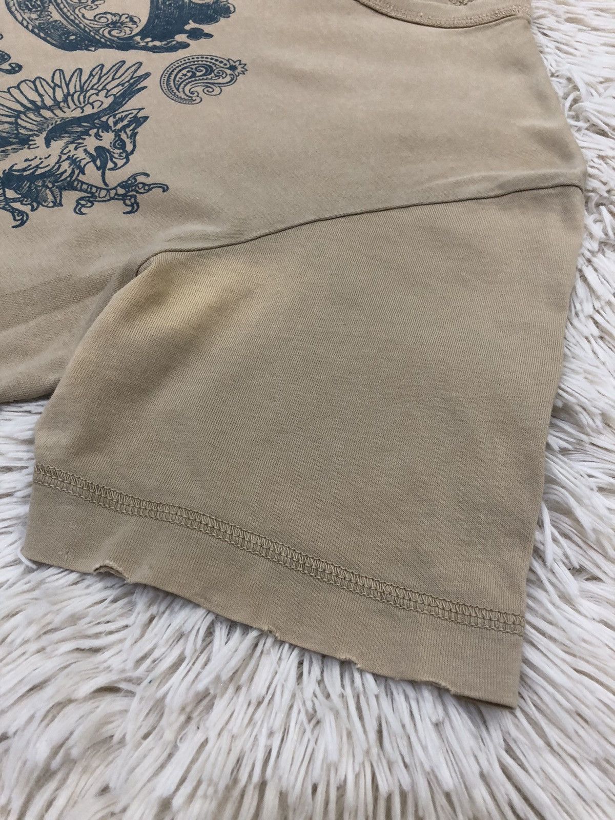 Balmain × Pierre Balmain Pierre Balmain Distressed Tee Size US XS / EU 42 / 0 - 8 Thumbnail
