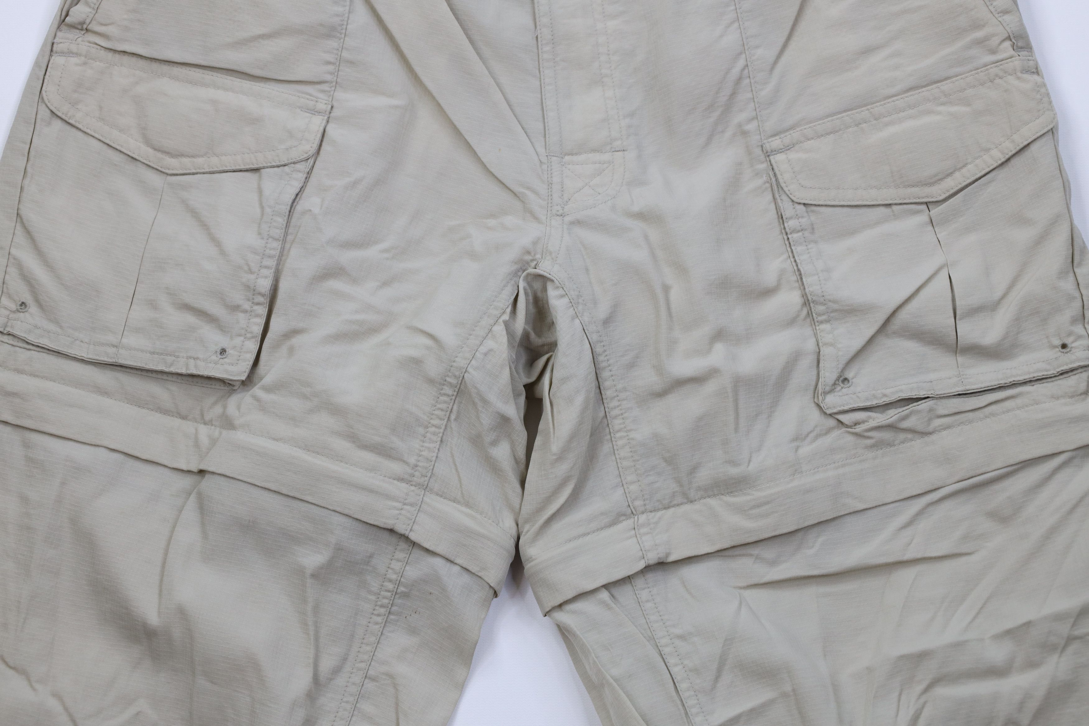 Columbia Vintage Y2K Columbia Convertible Wide Leg Cargo Pants Shorts Size US 34 / EU 50 - 3 Thumbnail