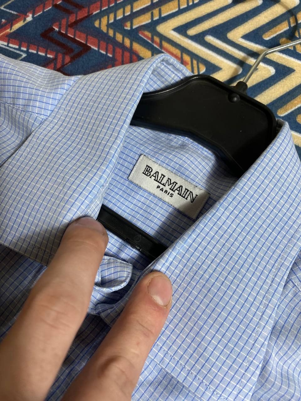 Balmain Vintage Y2K shirt Balmain streetwear Size US M / EU 48-50 / 2 - 2 Thumbnail
