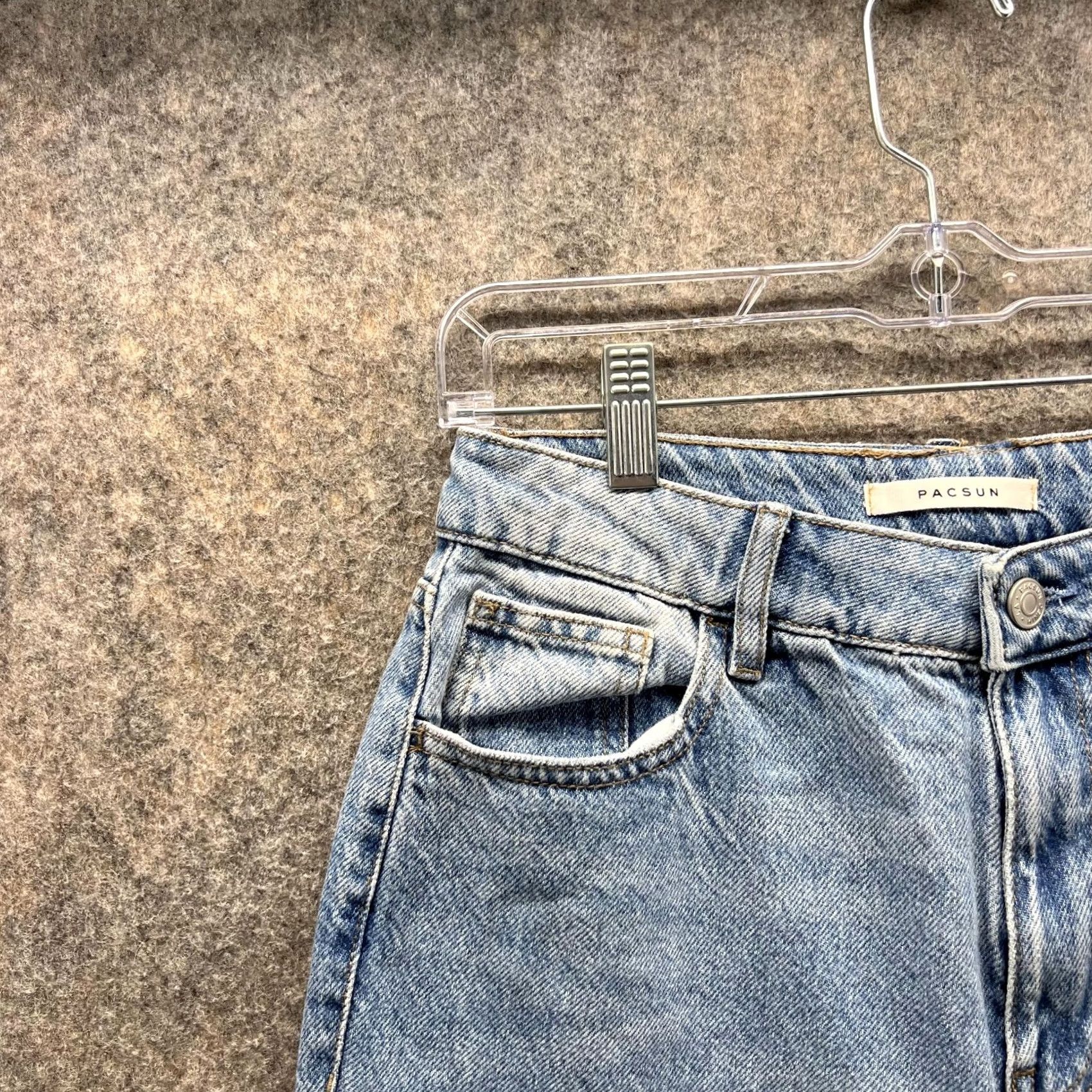 Pacsun Pacsun Jeans Women 28 Blue Denim Mom Straight NEW Size 28" / US 6 / IT 42 - 3 Thumbnail