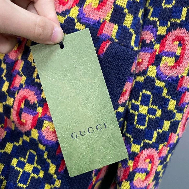 Gucci Gucci Floral double G full-print knitted jacket 2502-Nextar Size US XS / EU 42 / 0 - 3 Thumbnail