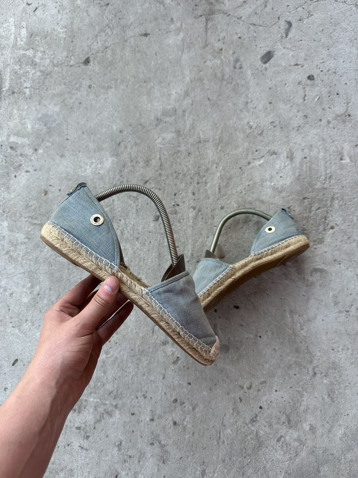 Michael Kors Michael Kors Flat Canvas Espadrilles Old Money Style Size US 9 / IT 39 - 1 Thumbnail