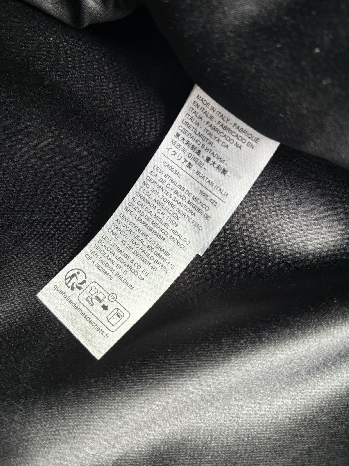 DENIM TEARS Denim Tears Black Leather Button Up Cotton Wreath Jacket Size US M / EU 48-50 / 2 - 9 Thumbnail
