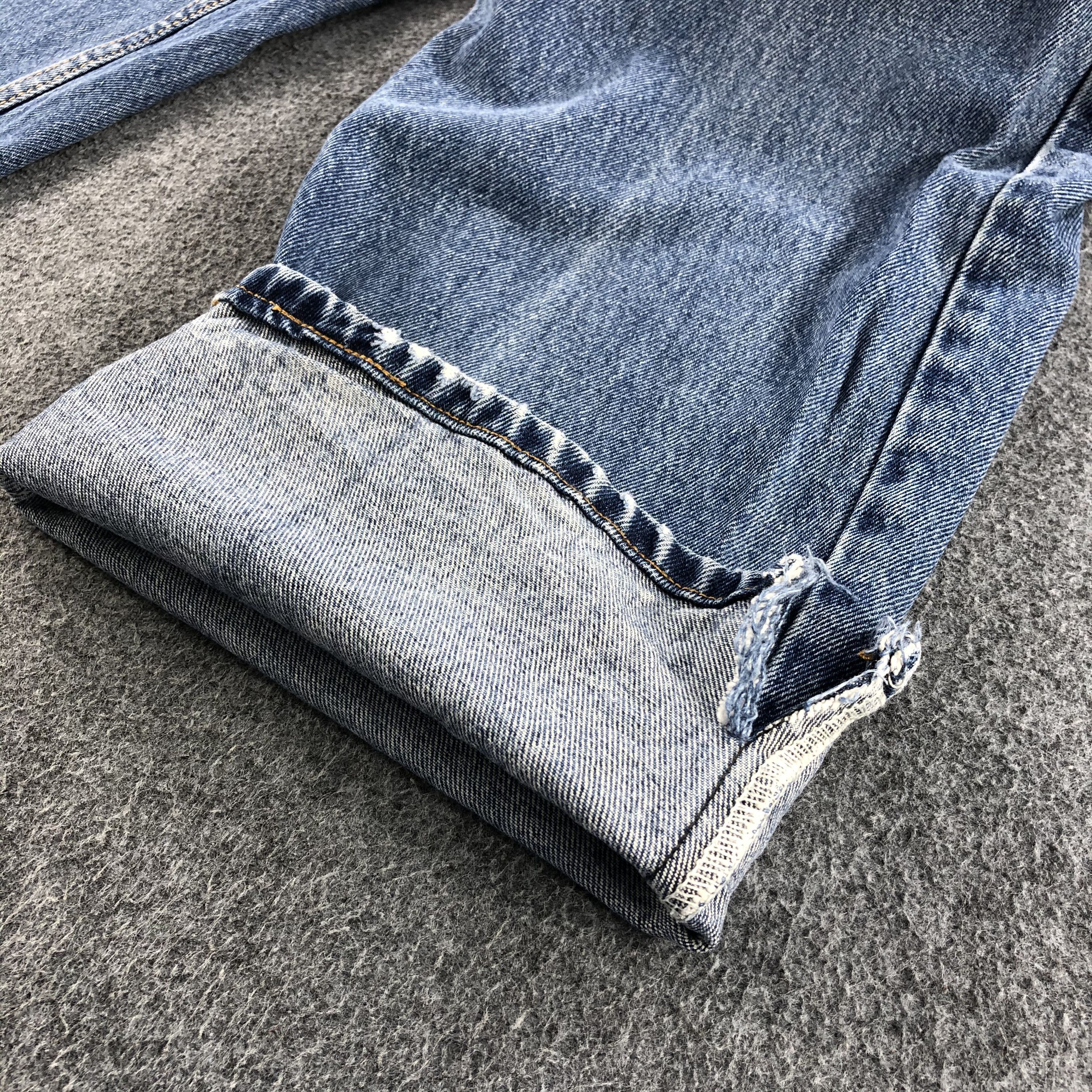 Levi's Vintage 90s Blue Wash Levis Orange Tab Jeans-J1221 Size US 30 / EU 46 - 7 Thumbnail